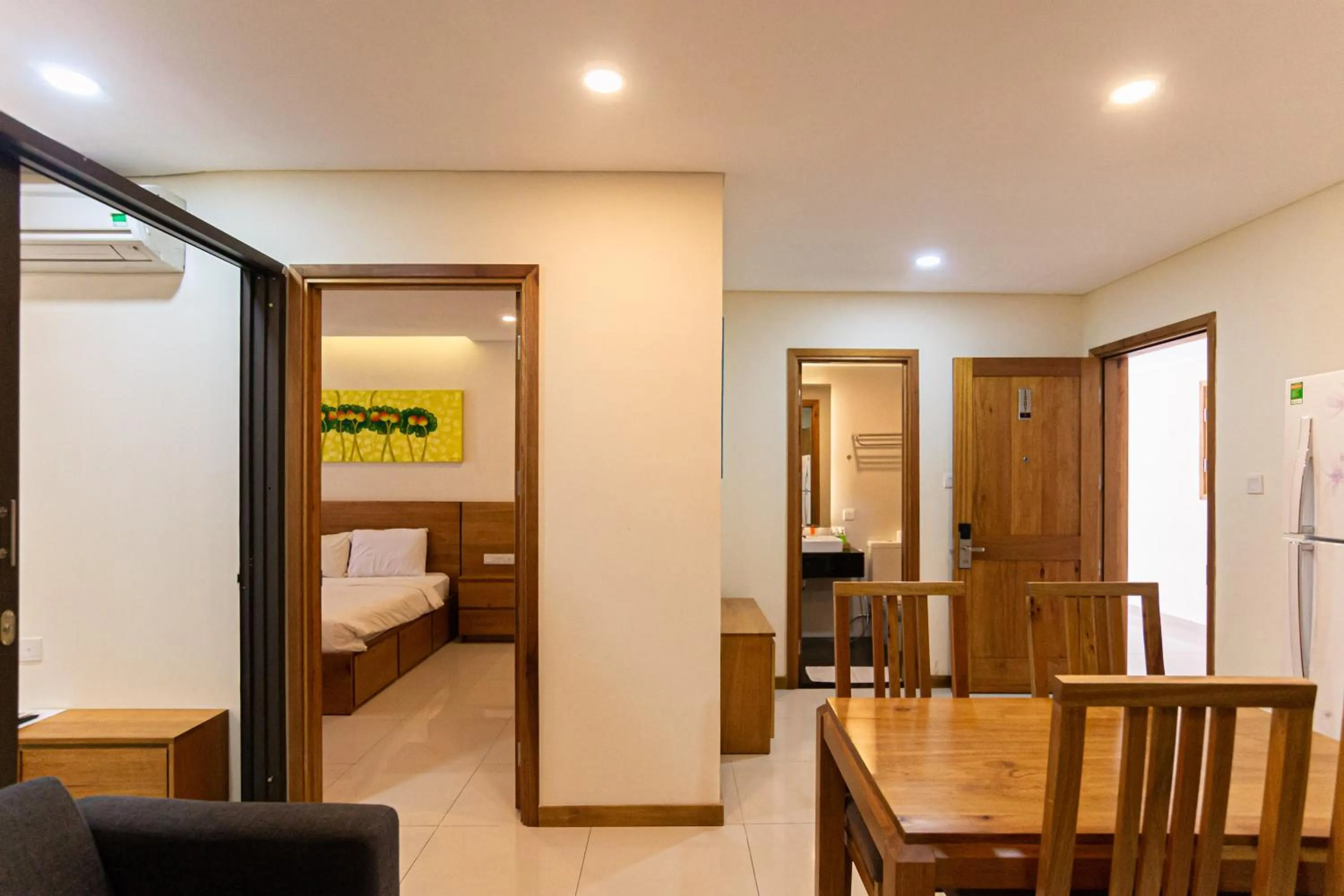 Bed in Holi Beach Hotel & Apartments