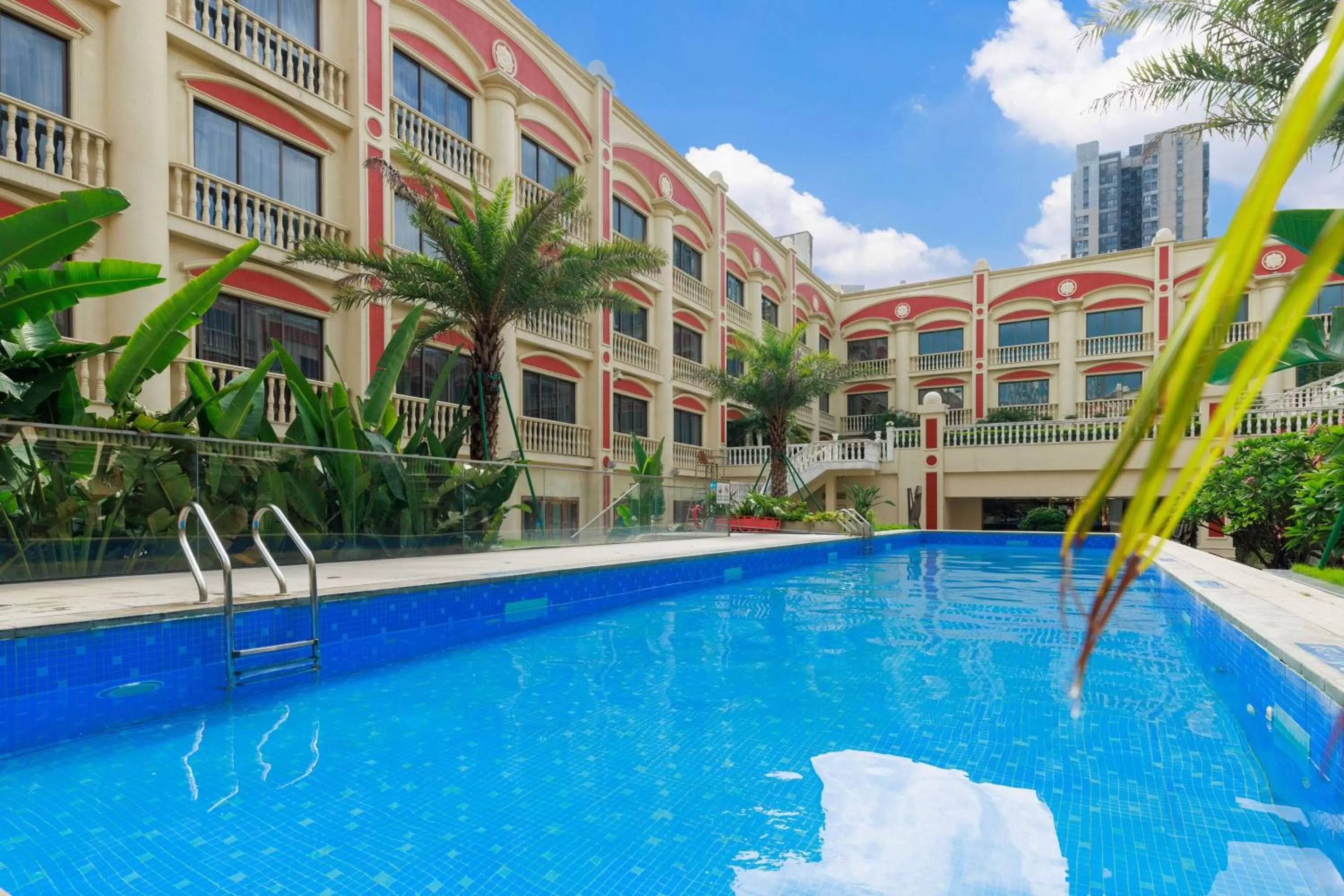 Pool view in WYNDHAM Foshan shunde