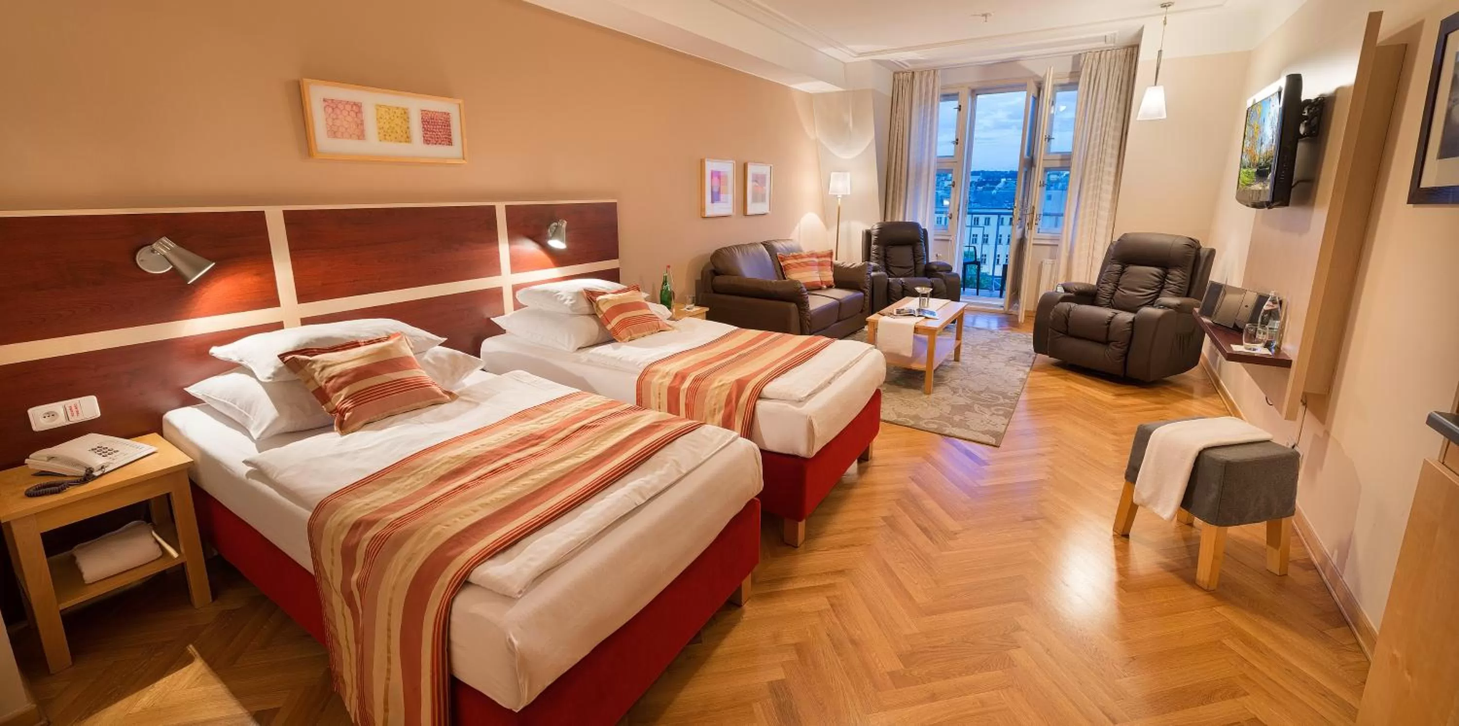 Bed in EA Hotel Julis