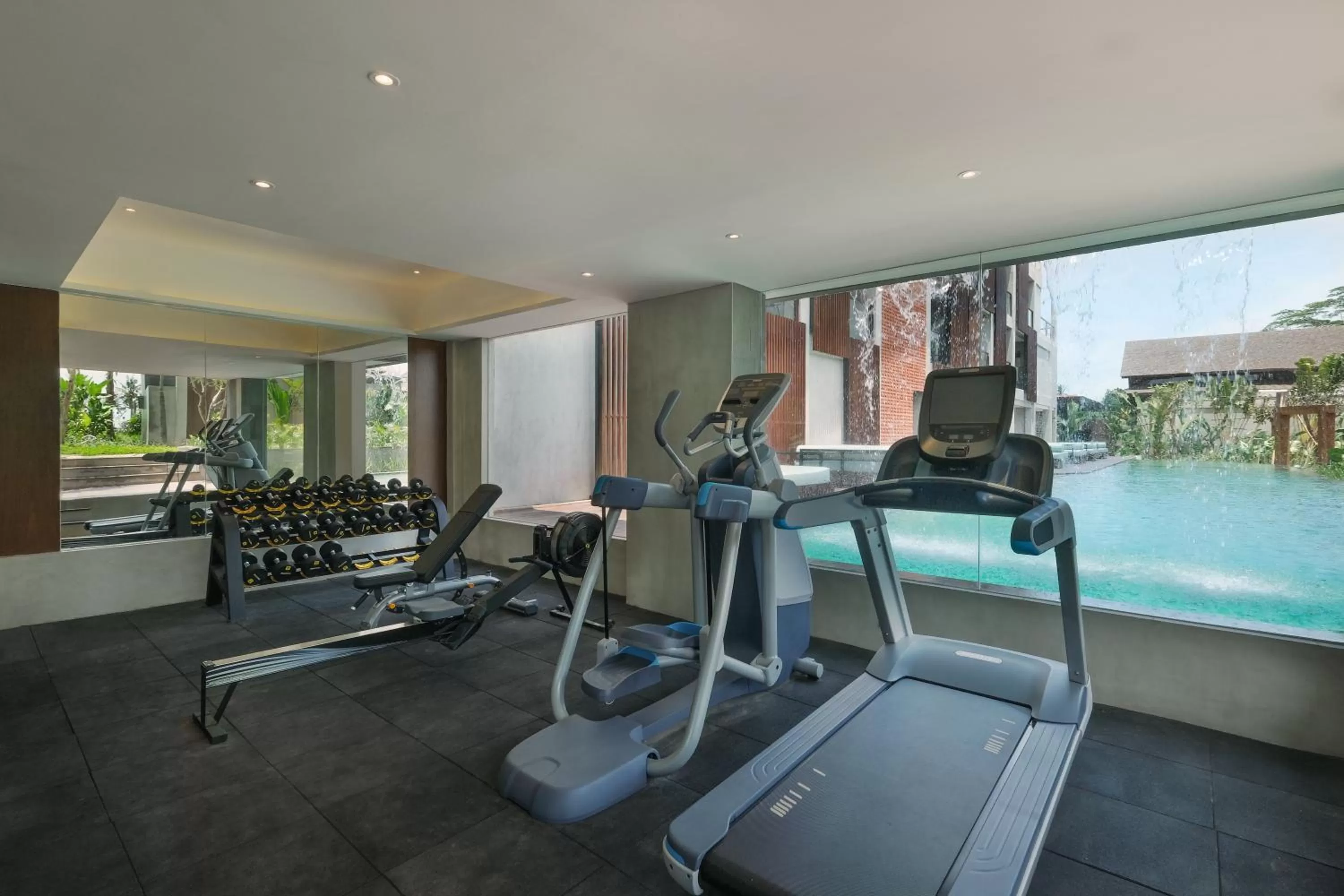 Fitness centre/facilities in The Garcia Ubud Hotel & Resort