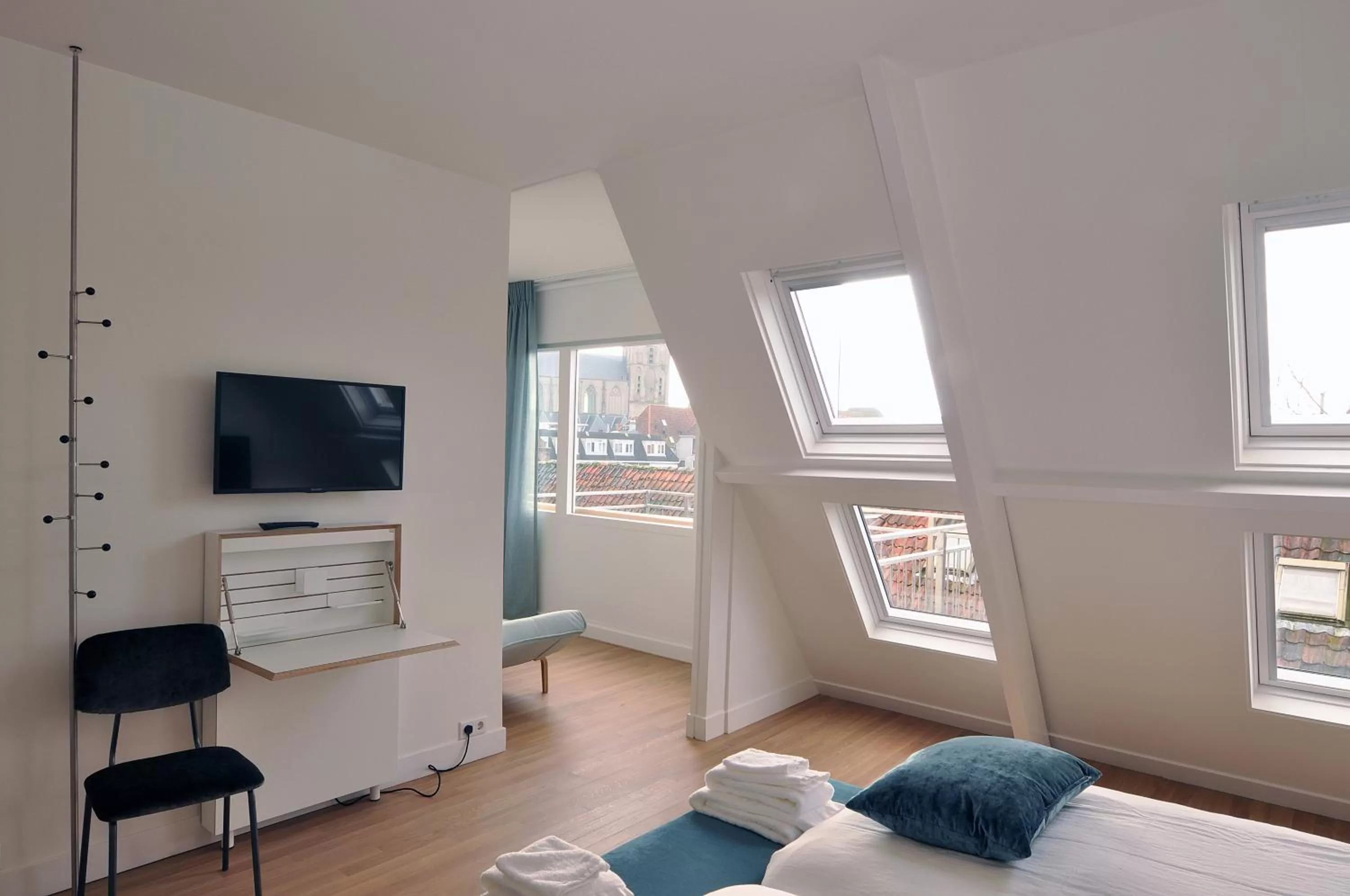 Bed in Boetiek Hotel Kampen