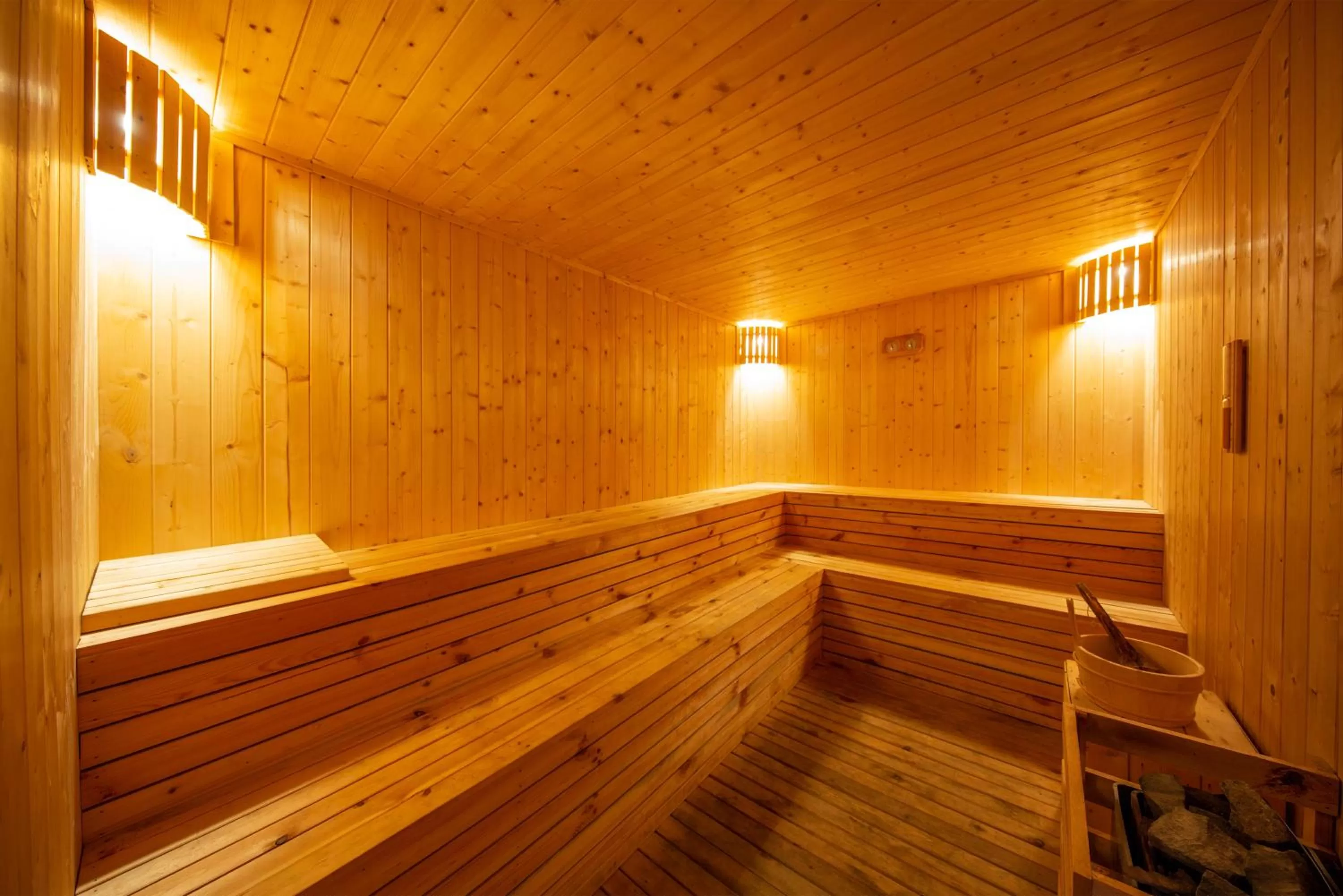 Sauna in The Orchard Retreat & Spa