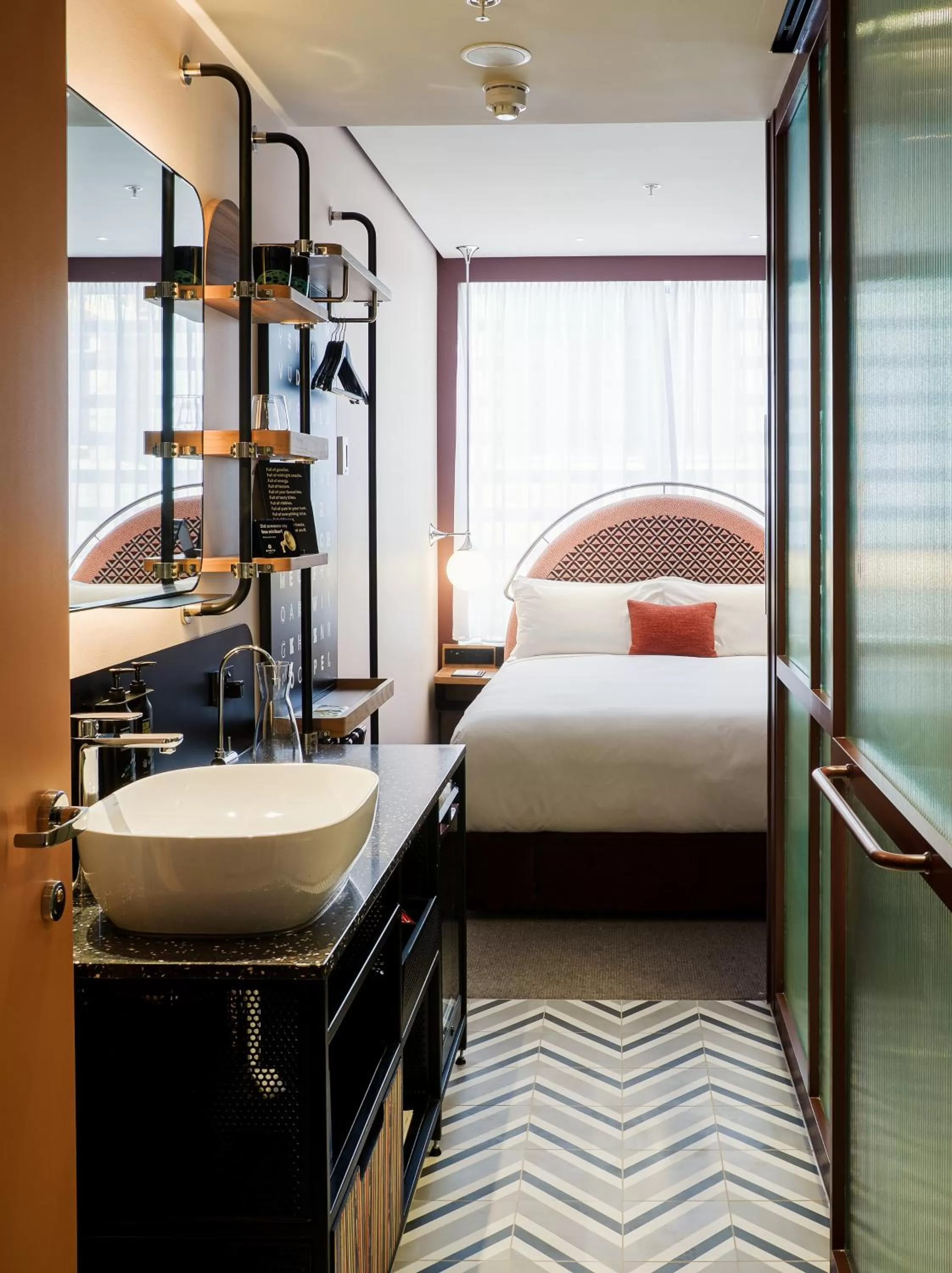Bedroom, Bed in Ovolo Melbourne South Yarra, a Wyndham Hotel