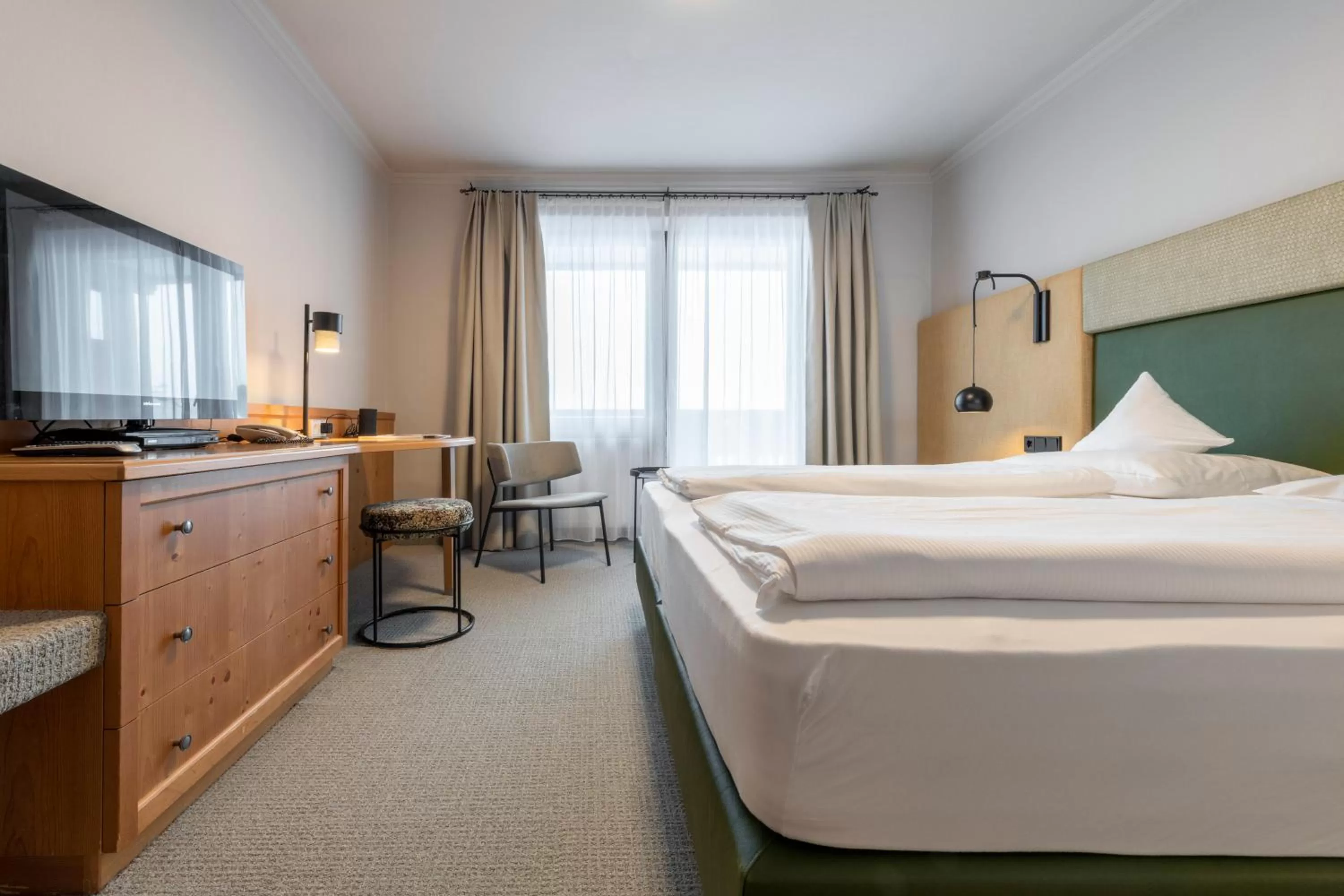 Bedroom, Bed in Hotel Jakob