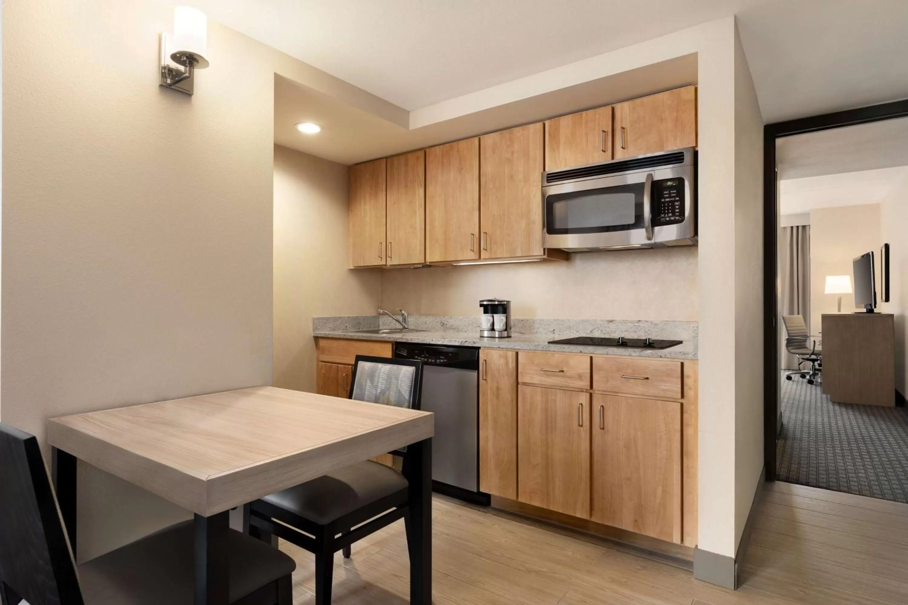 Kitchen or kitchenette in Homewood Suites University City Philadelphia