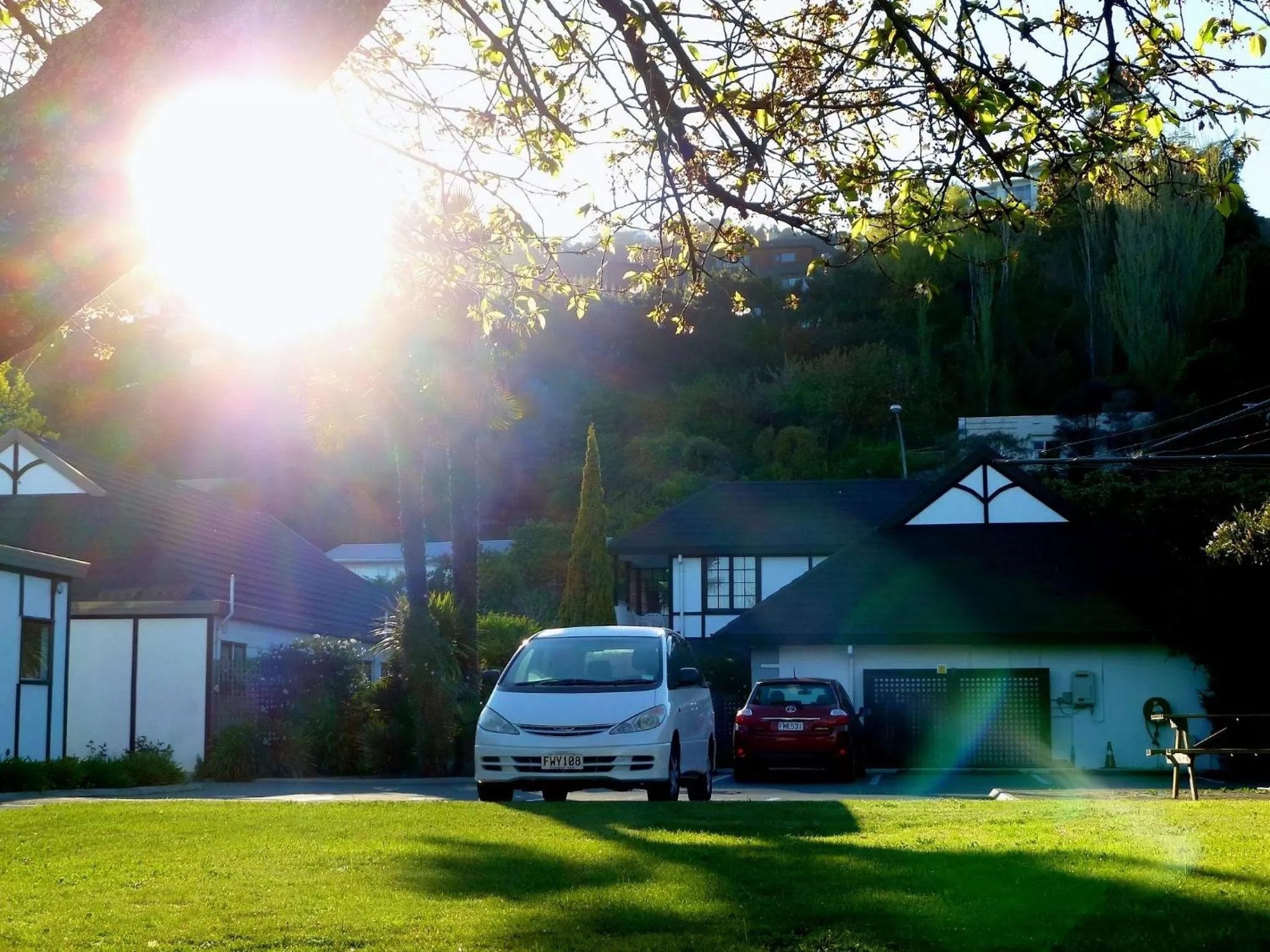 Garden in Tudor Lodge Motel
