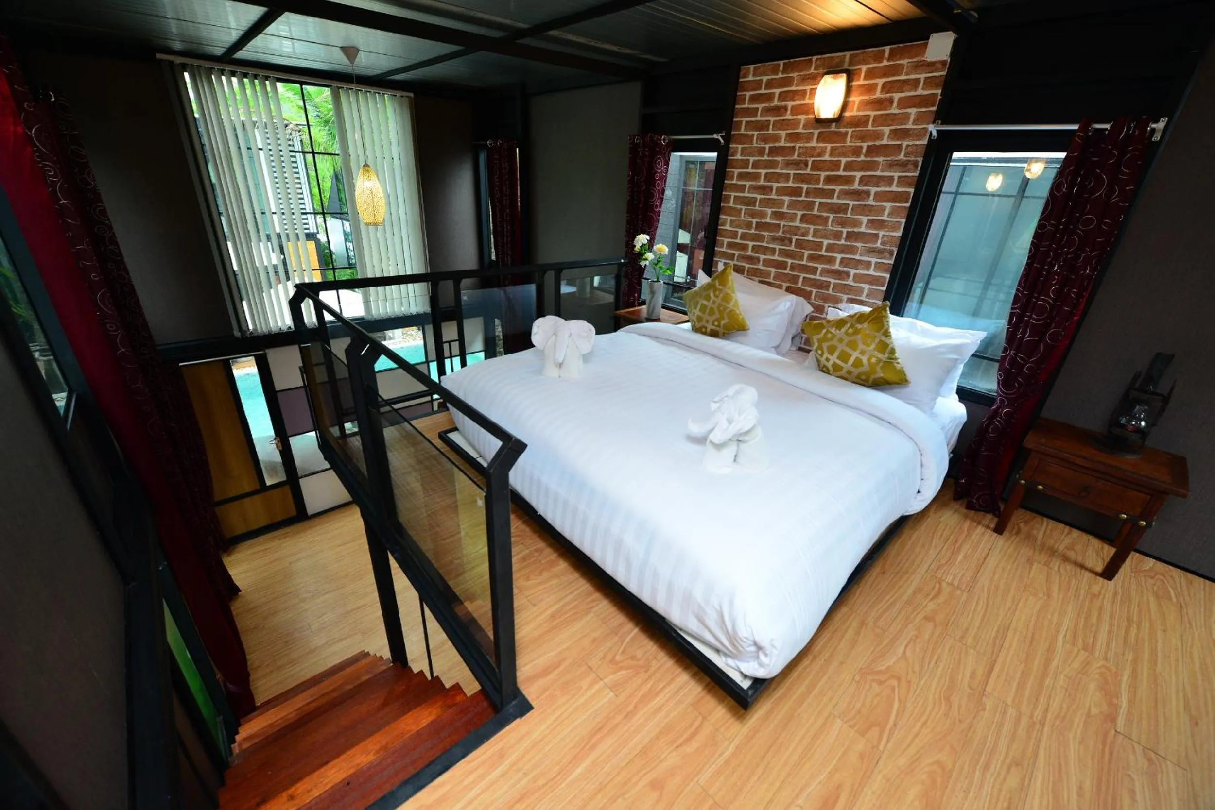 Bedroom, Bed in Bukit Pool Villas - SHA Extra Plus