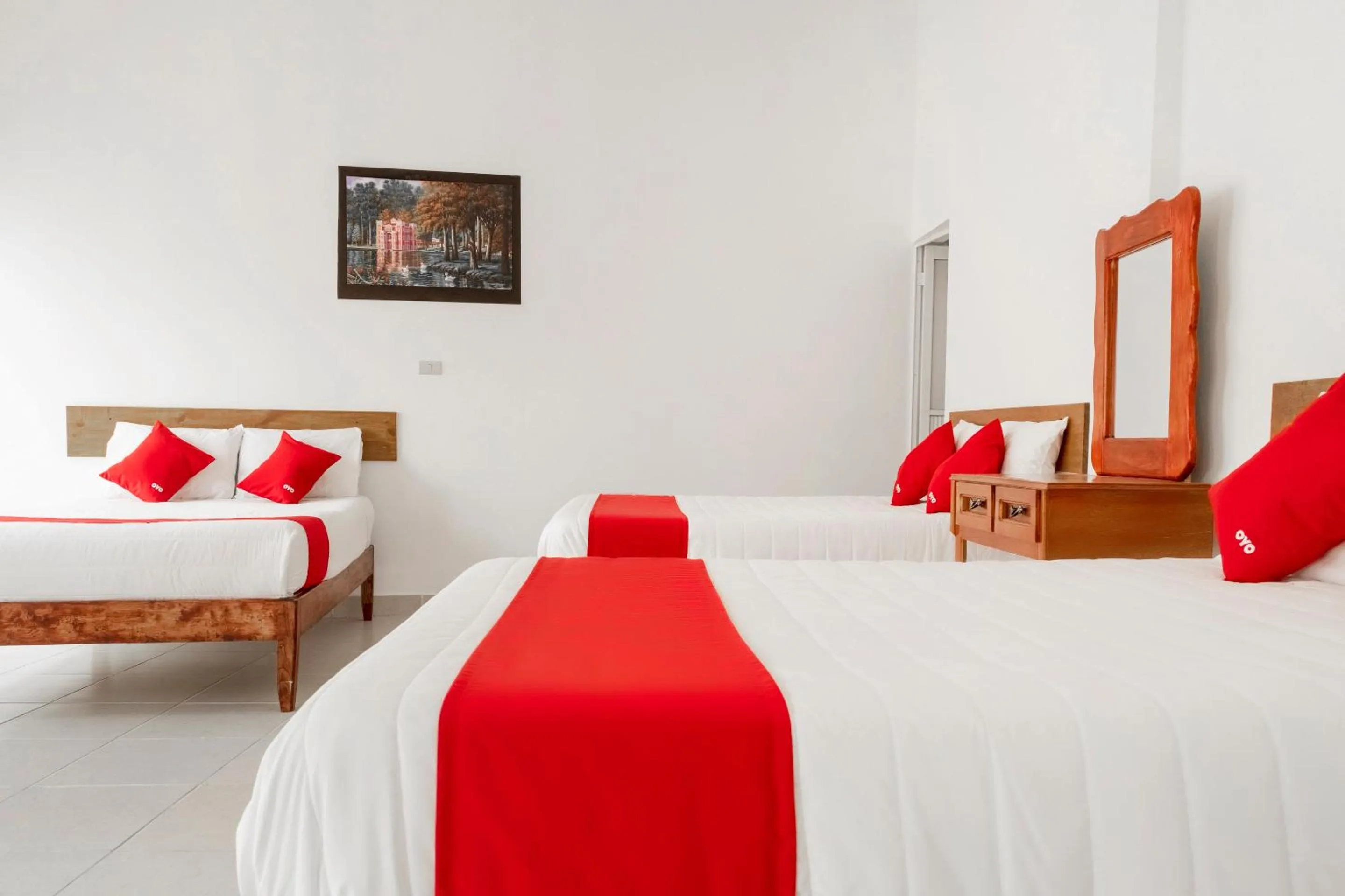 Bedroom, Bed in OYO Hotel Magnolia, Coatepec Veracruz