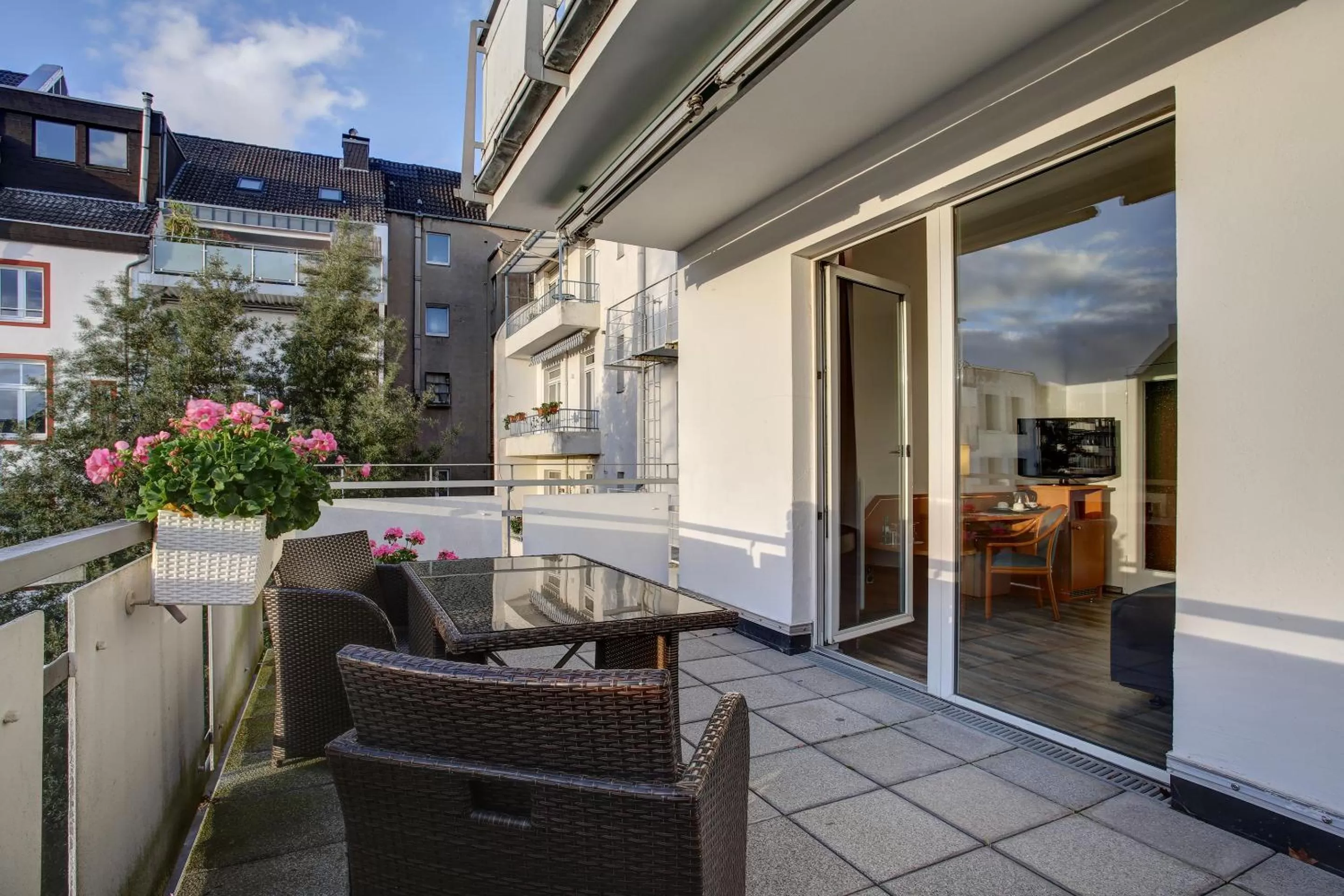 Balcony/Terrace in Trip Inn Hotel Esplanade, Düsseldorf