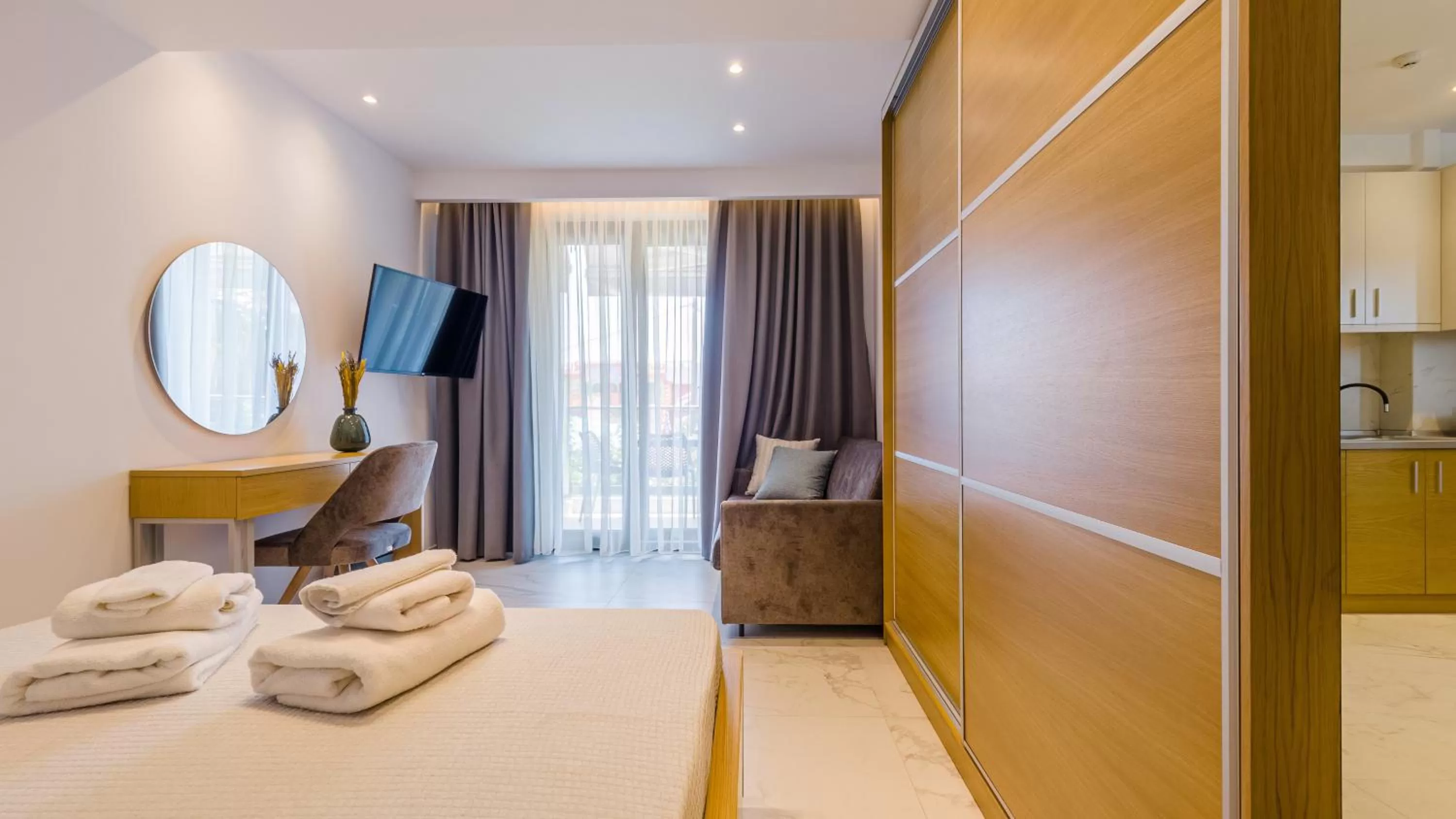 Bedroom, Bed in Kima Premium Apartments