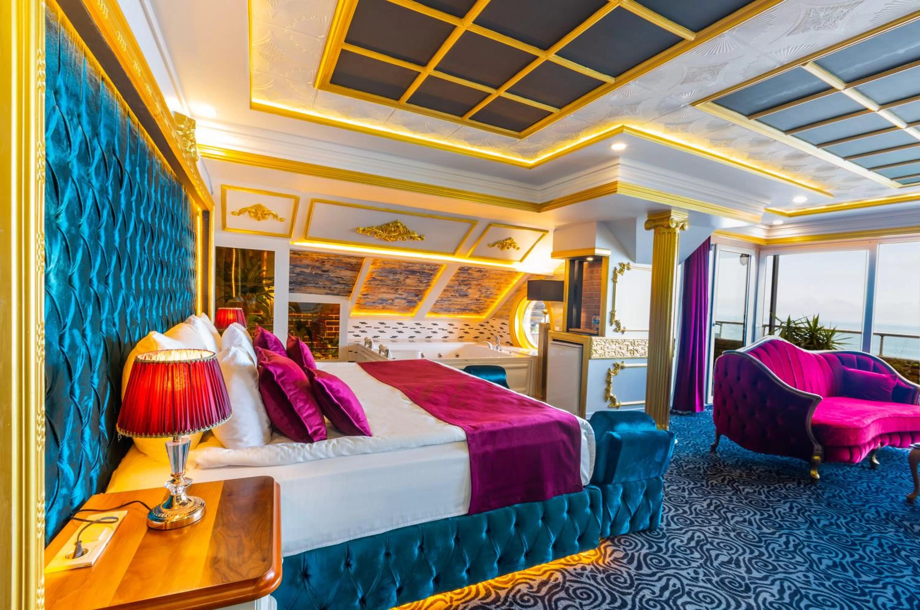 Bed in Andalouse Otel