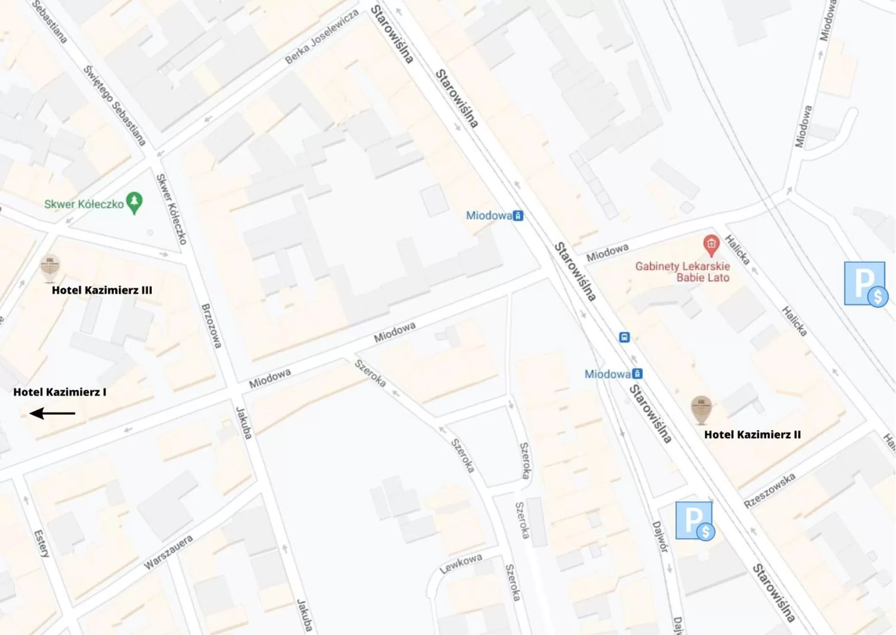 City view in Hotel Kazimierz III