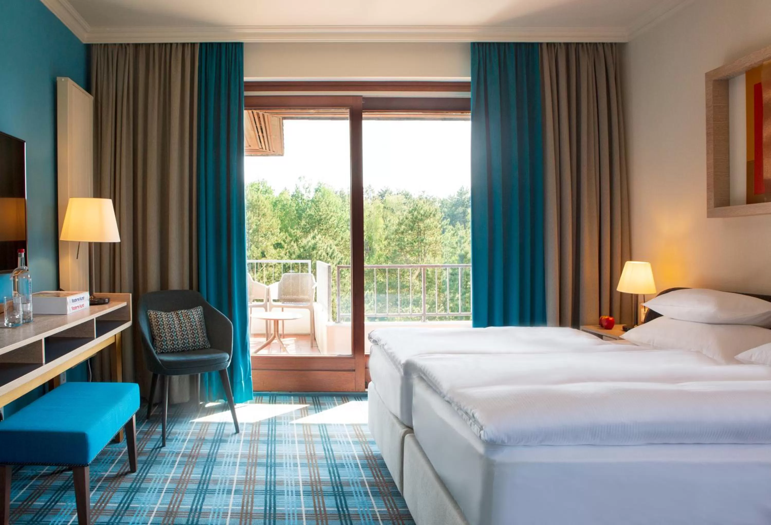 Photo of the whole room, Bed in Aalernhüs hotel & spa