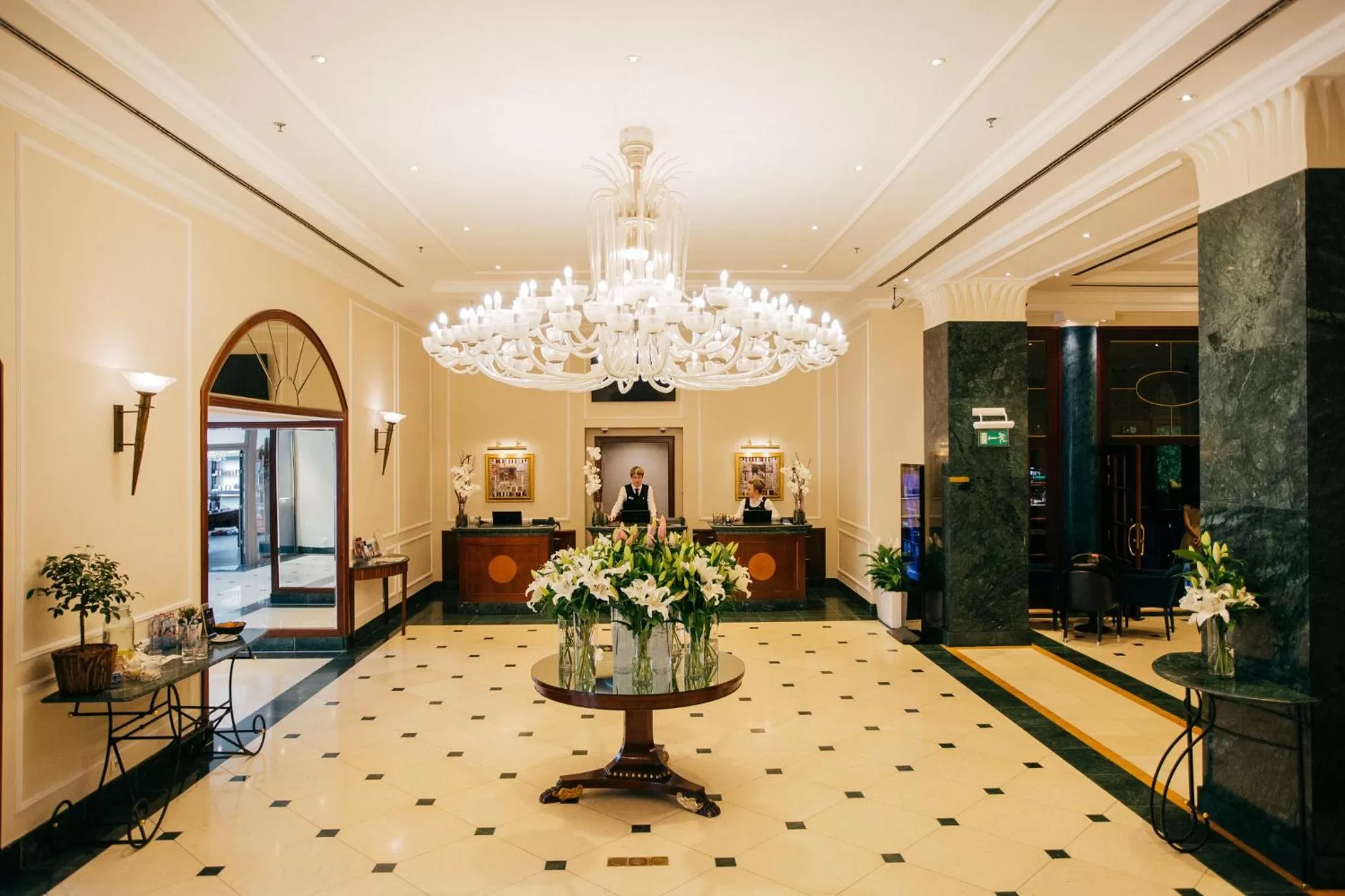 Lobby or reception in Radisson Blu Carlton Hotel, Bratislava