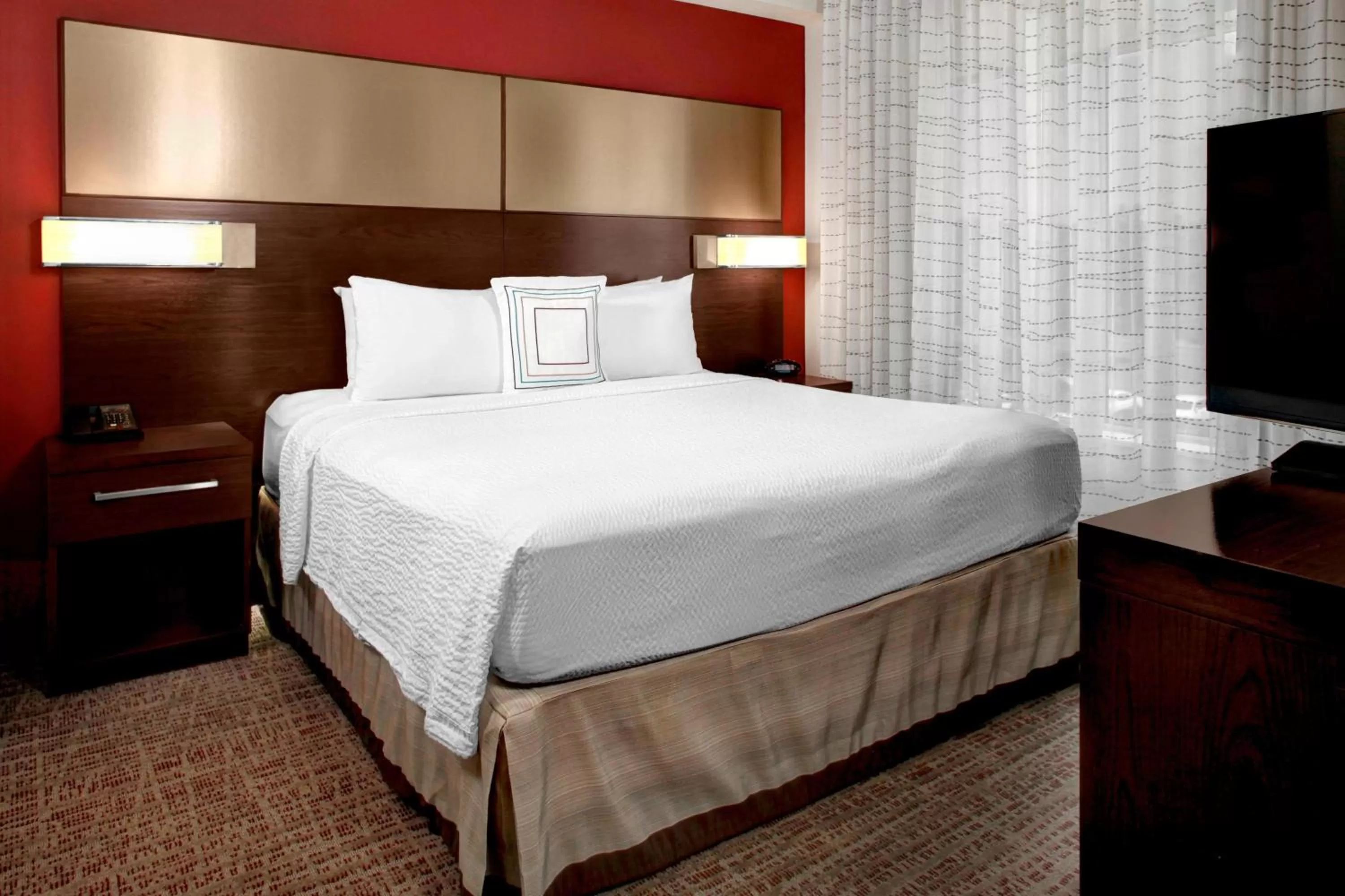 Photo of the whole room, Bed in Residence Inn by Marriott Philadelphia Airport