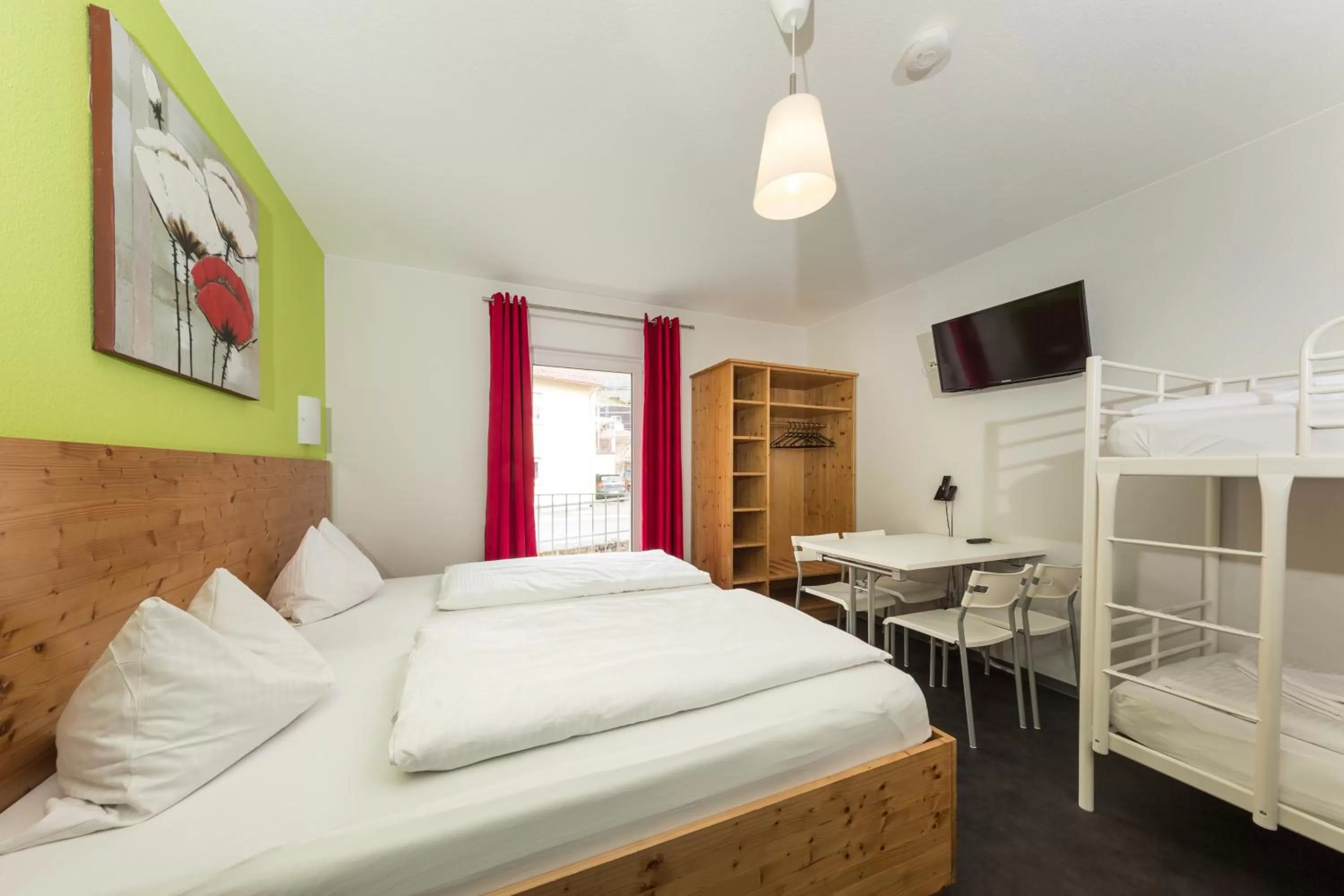 Bed in Hotel Demling