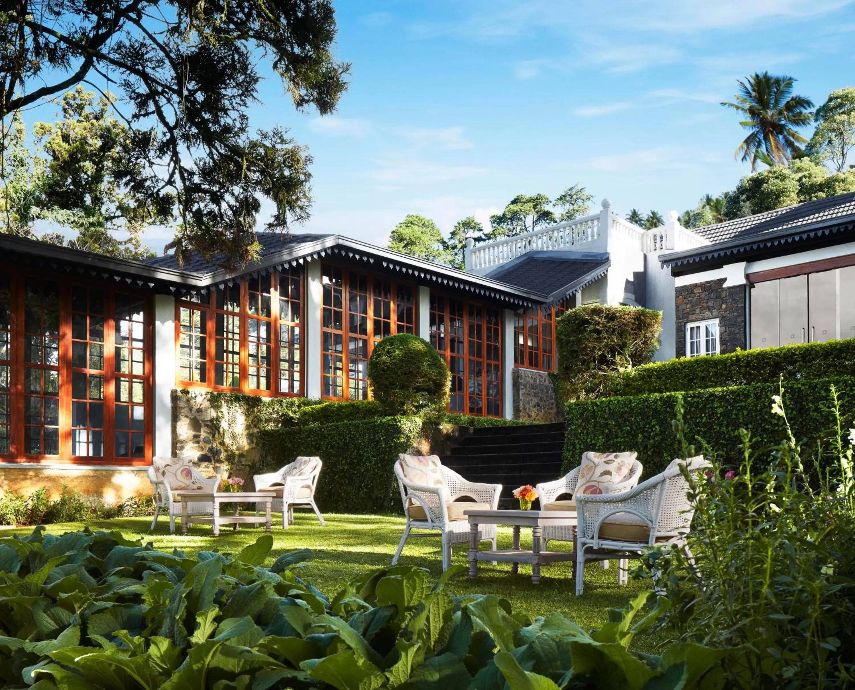 Patio in Jetwing St Andrew's