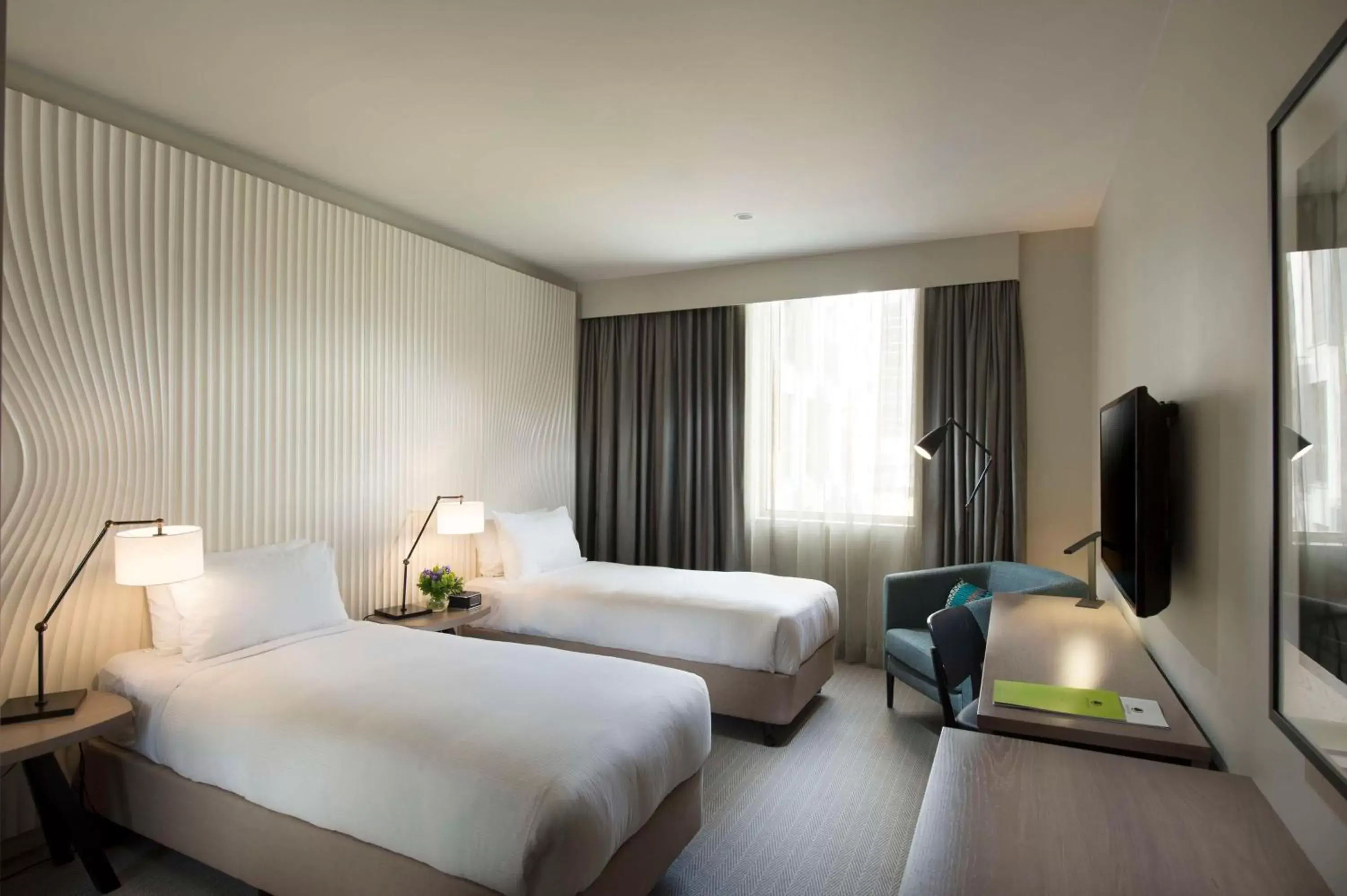 Twin Room in DoubleTree by Hilton Melbourne Twin Room in DoubleTree by Hilton Melbourne