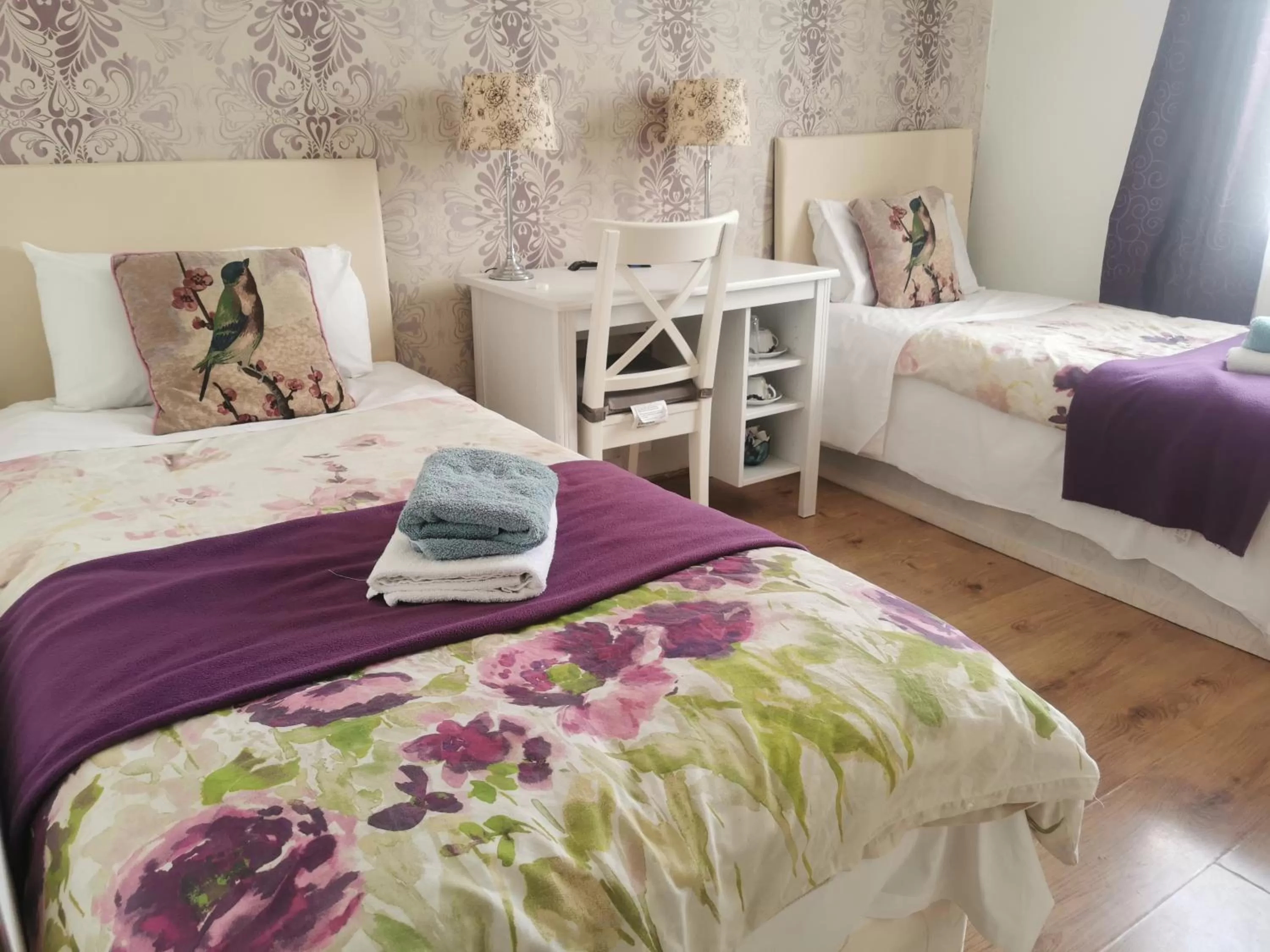 Bed in Adams Guest House