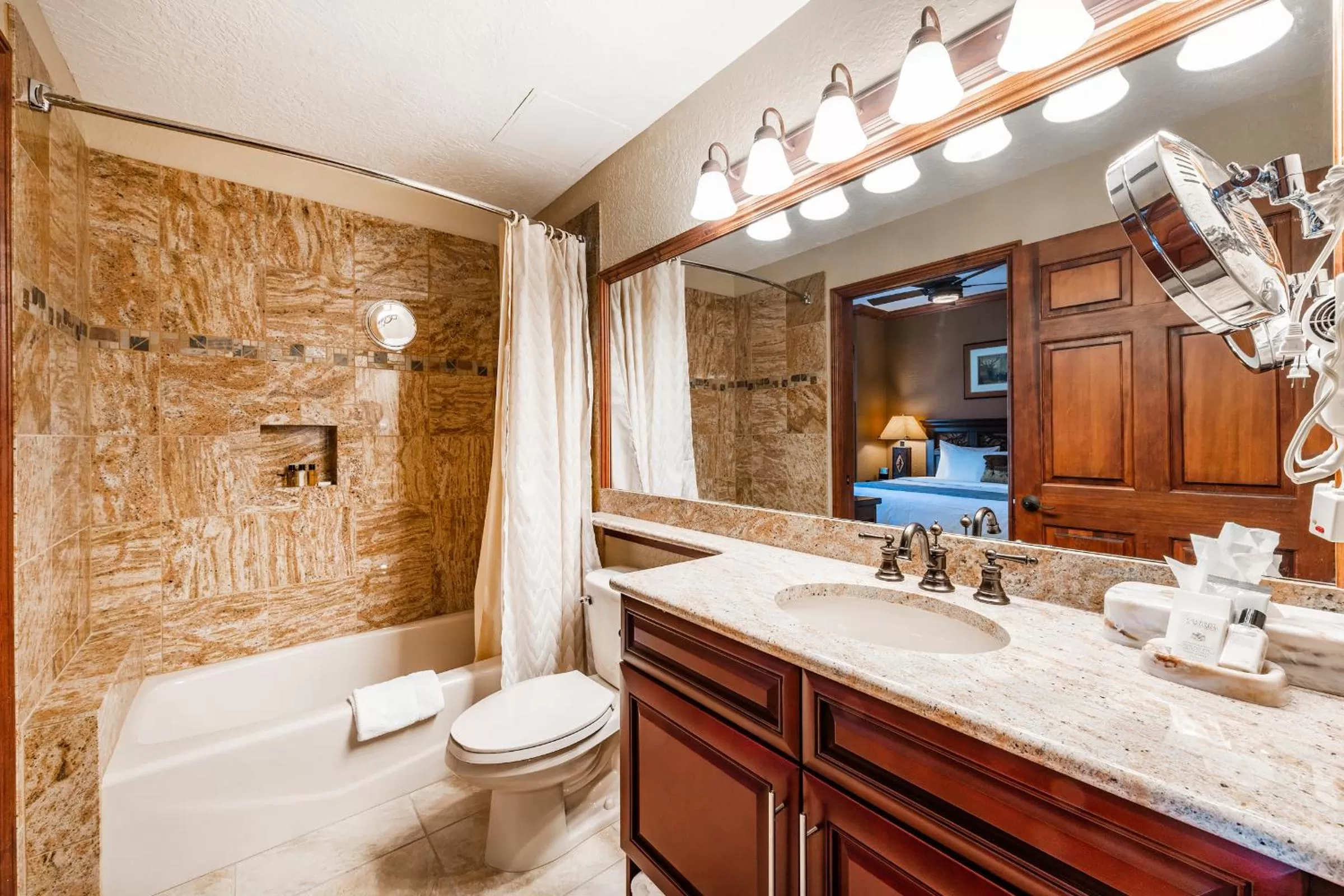 Shower in Condos at Canyons Resort by White Pines