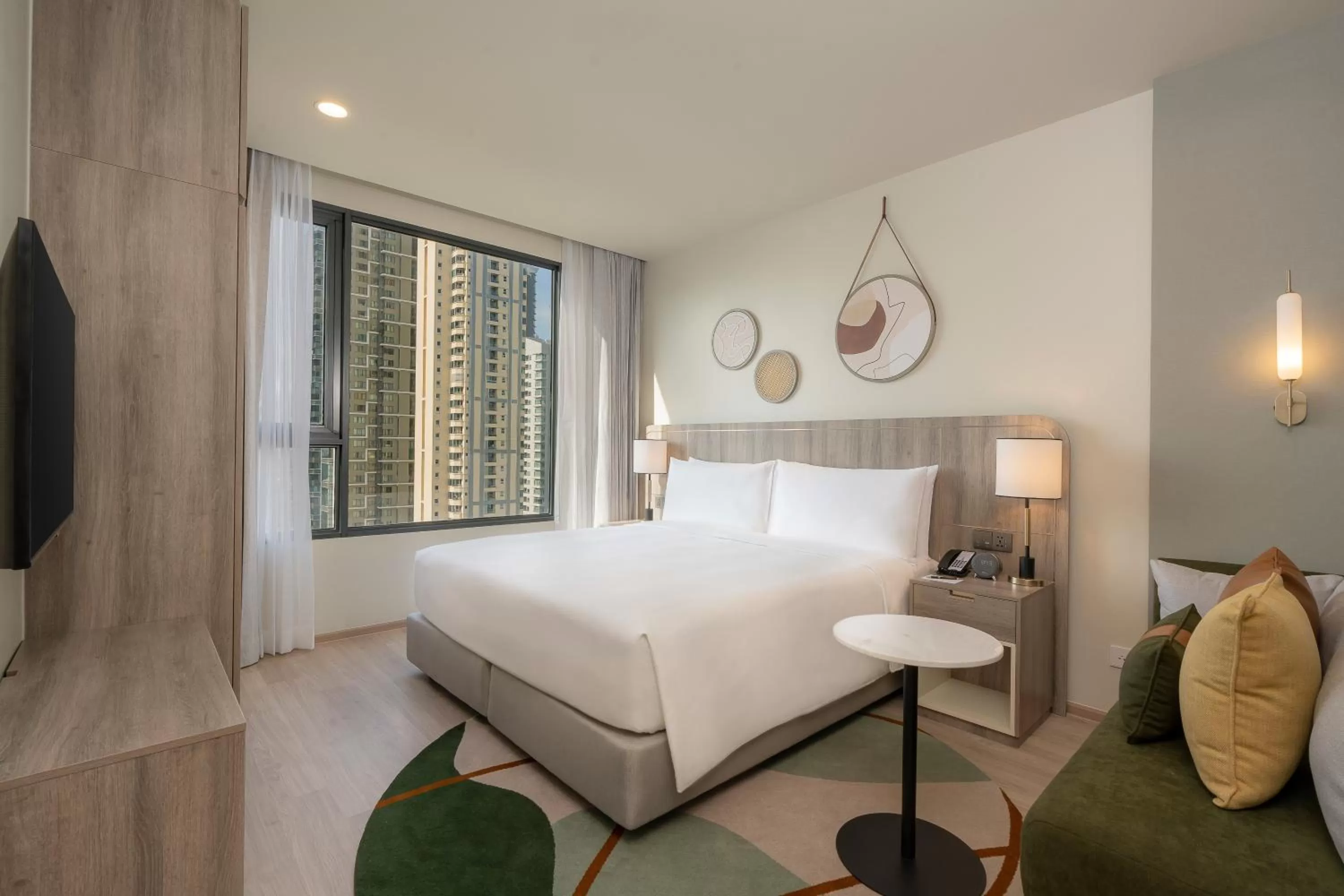 TV and multimedia, Bed in Staybridge Suites Bangkok Sukhumvit by IHG
