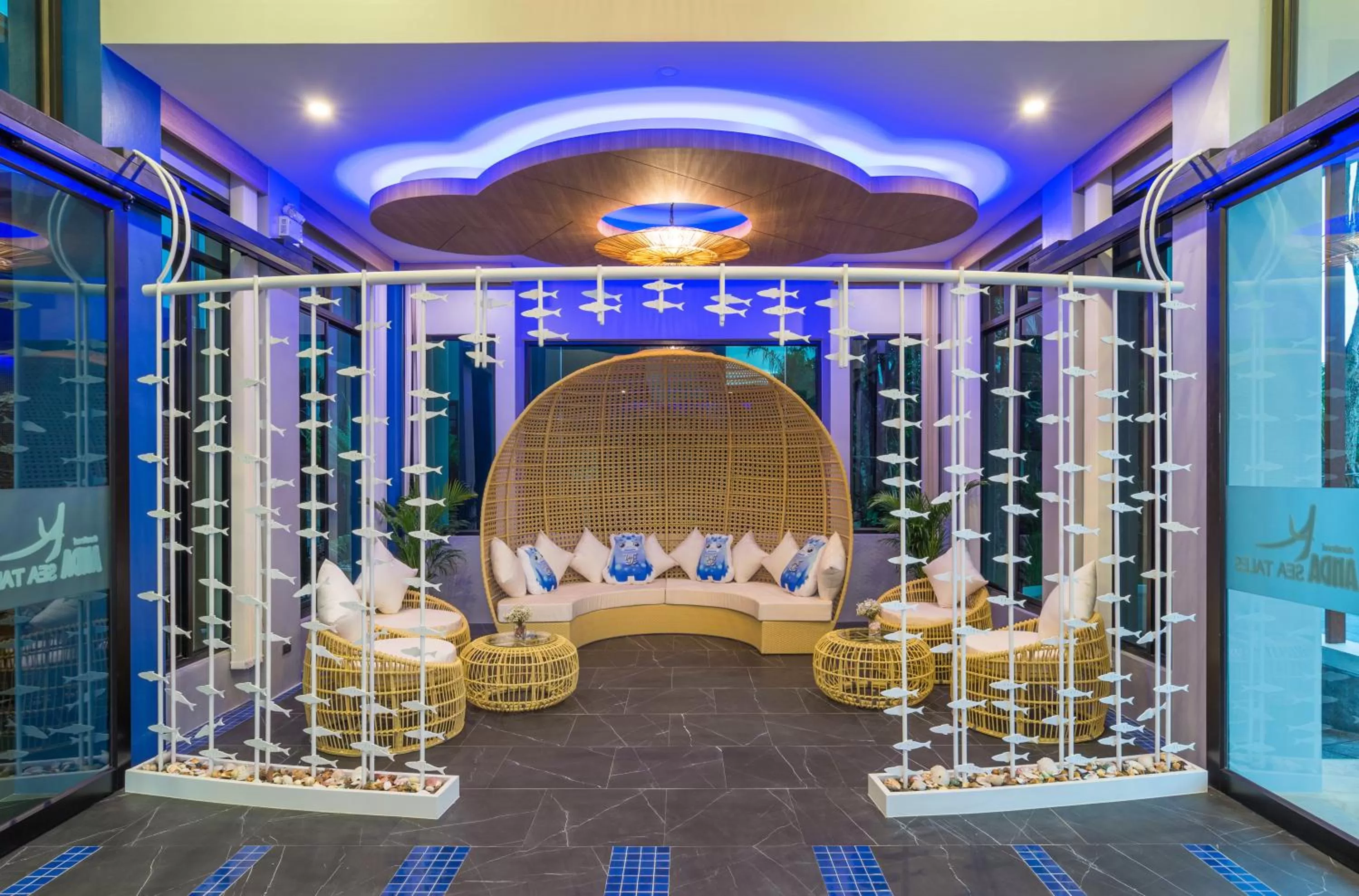Lobby or reception in Anda Sea Tales Resort-SHA Plus