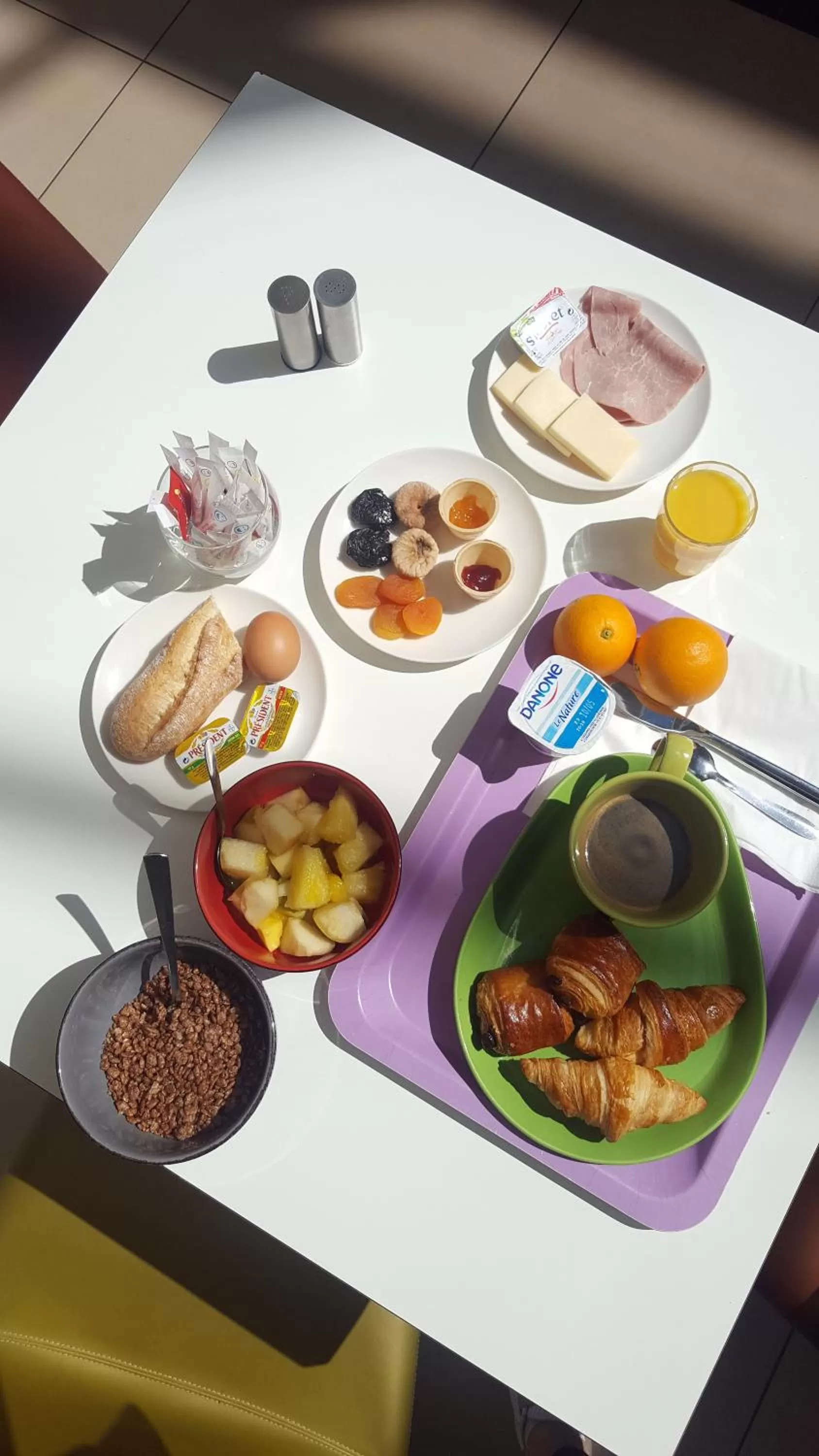 Breakfast in ibis Styles Bordeaux Aéroport