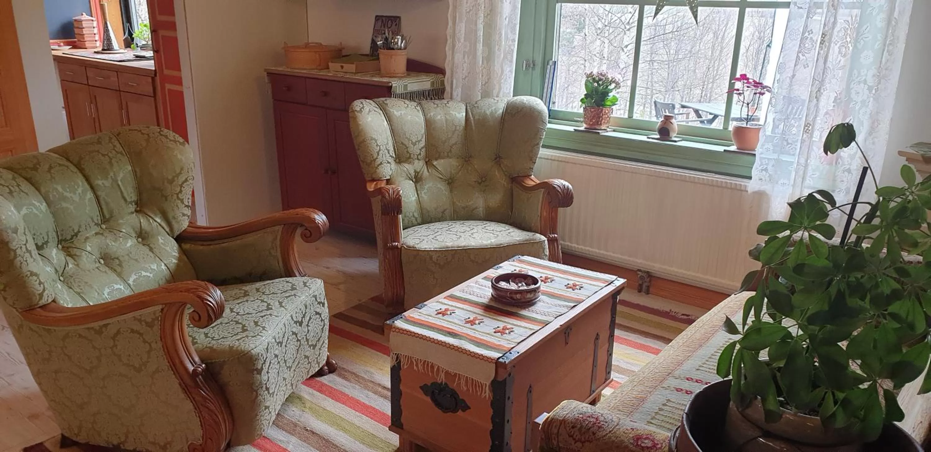 Seating Area in Woodstock B & B Studios