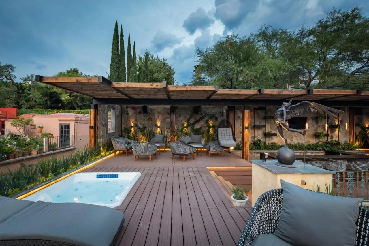 Balcony/Terrace in Mansion San Miguel