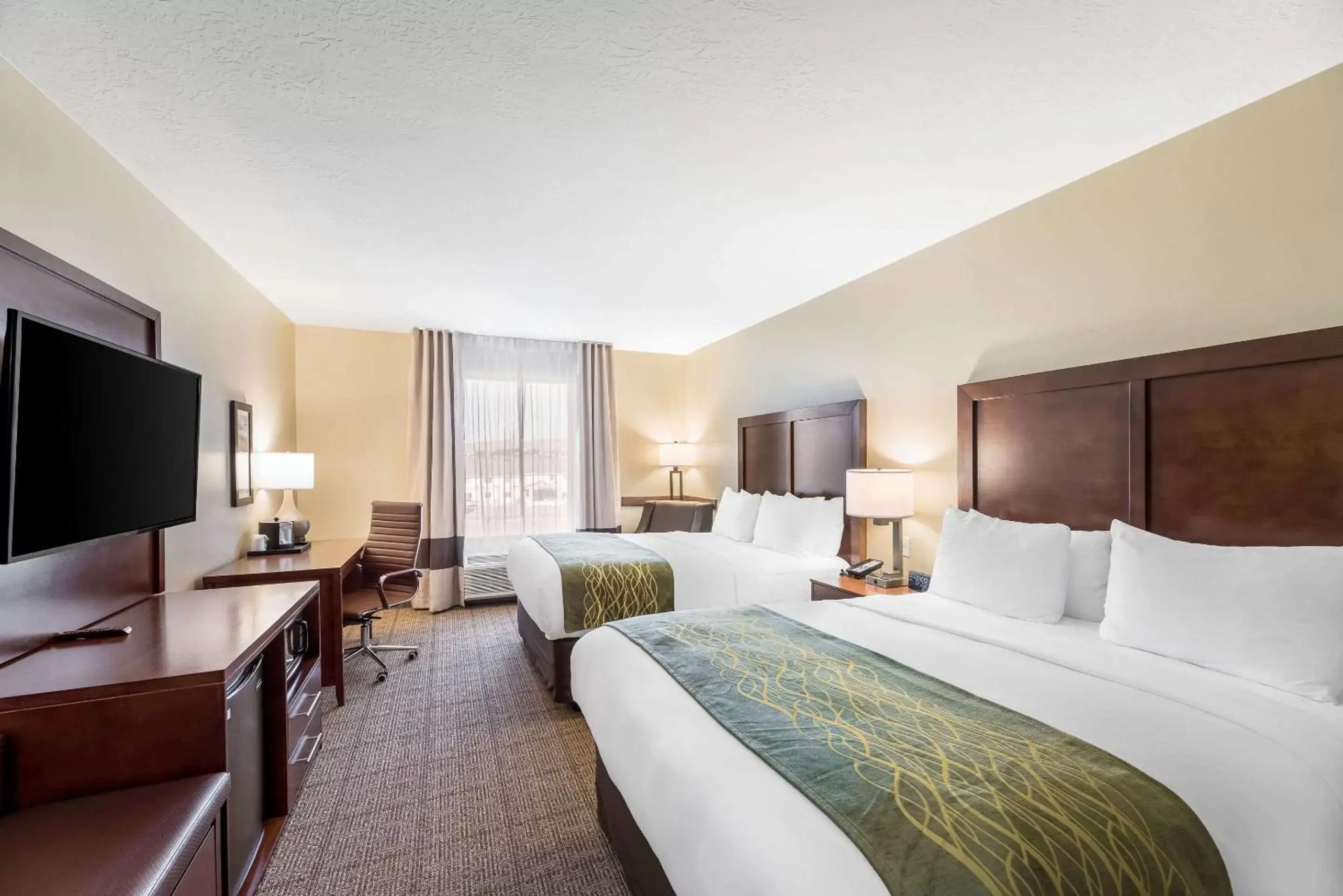 Standard Queen Room with Two Queen Beds - Non-Smoking in Comfort Inn & Suites Zion Park Area Standard Queen Room with Two Queen Beds - Non-Smoking in Comfort Inn & Suites Zion Park Area