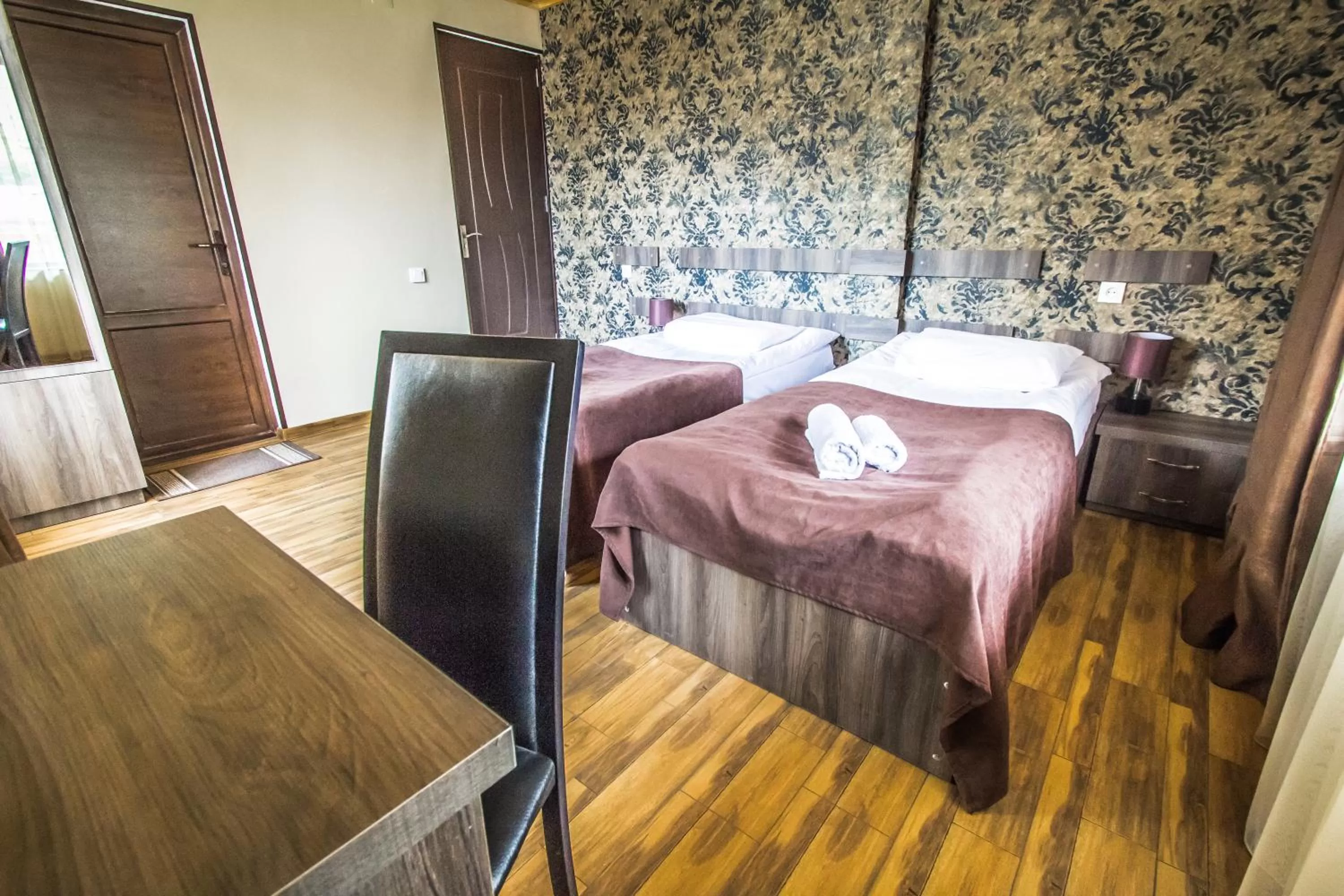 Bedroom, Bed in Hotel Svanseti