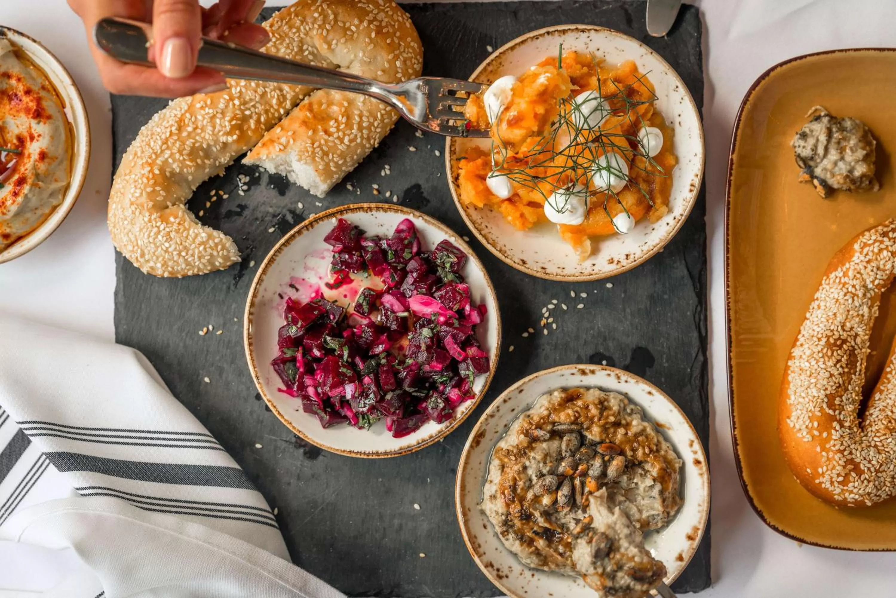 Restaurant/places to eat in YOTEL New York Times Square