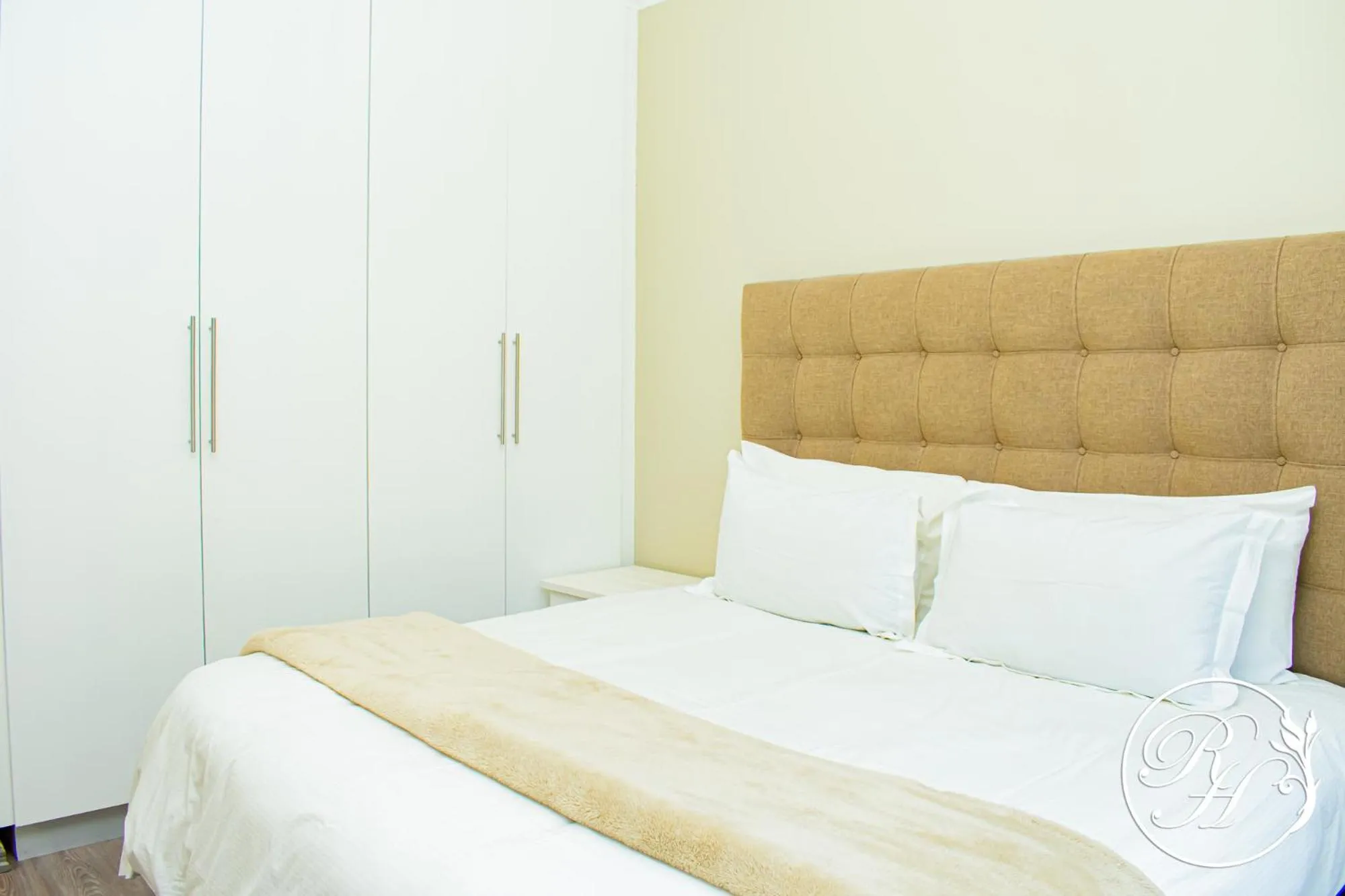 Bed in Roseland House Self Catering