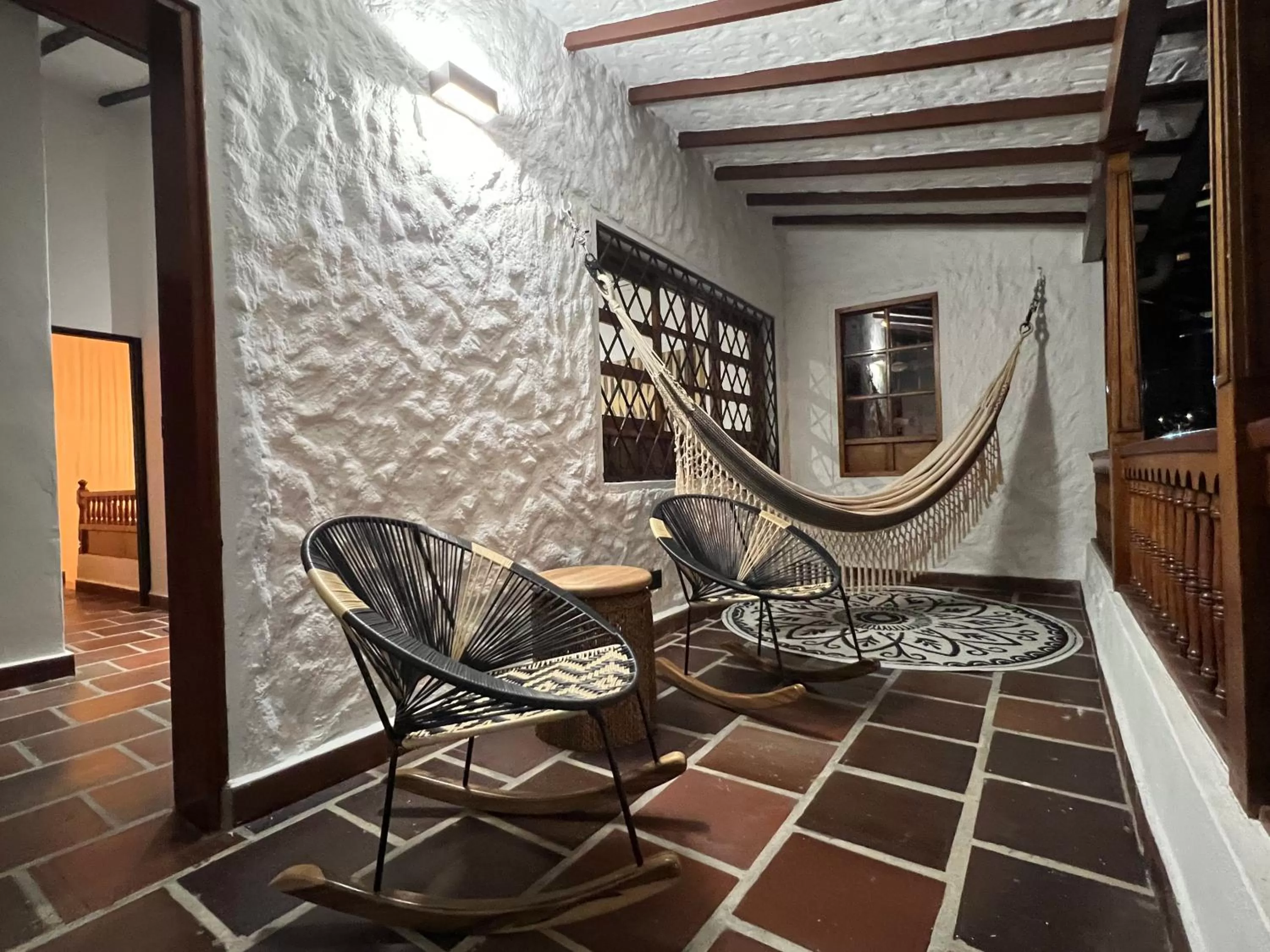 Living room in Casa Medallo