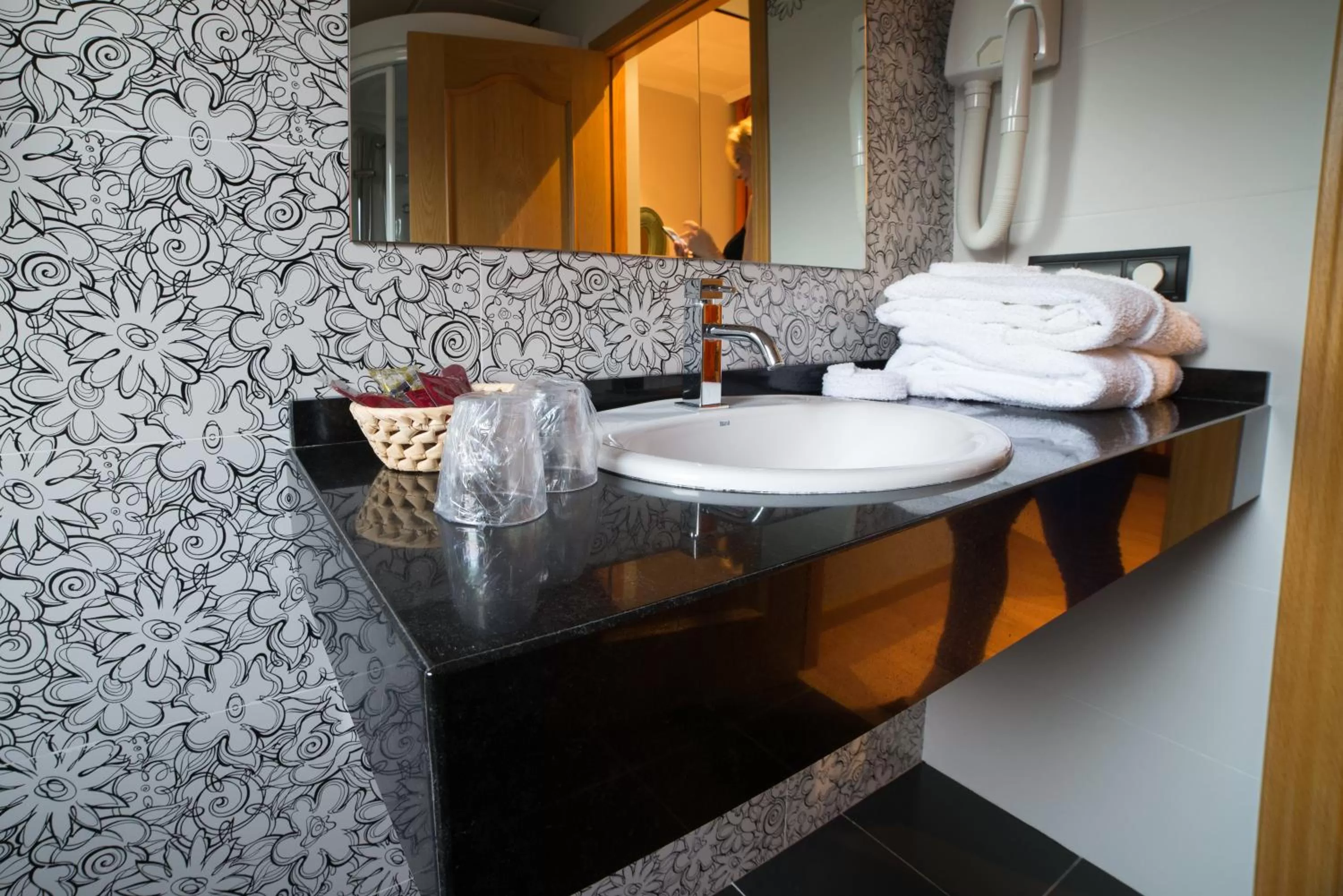 Decorative detail in Motel Acropolis