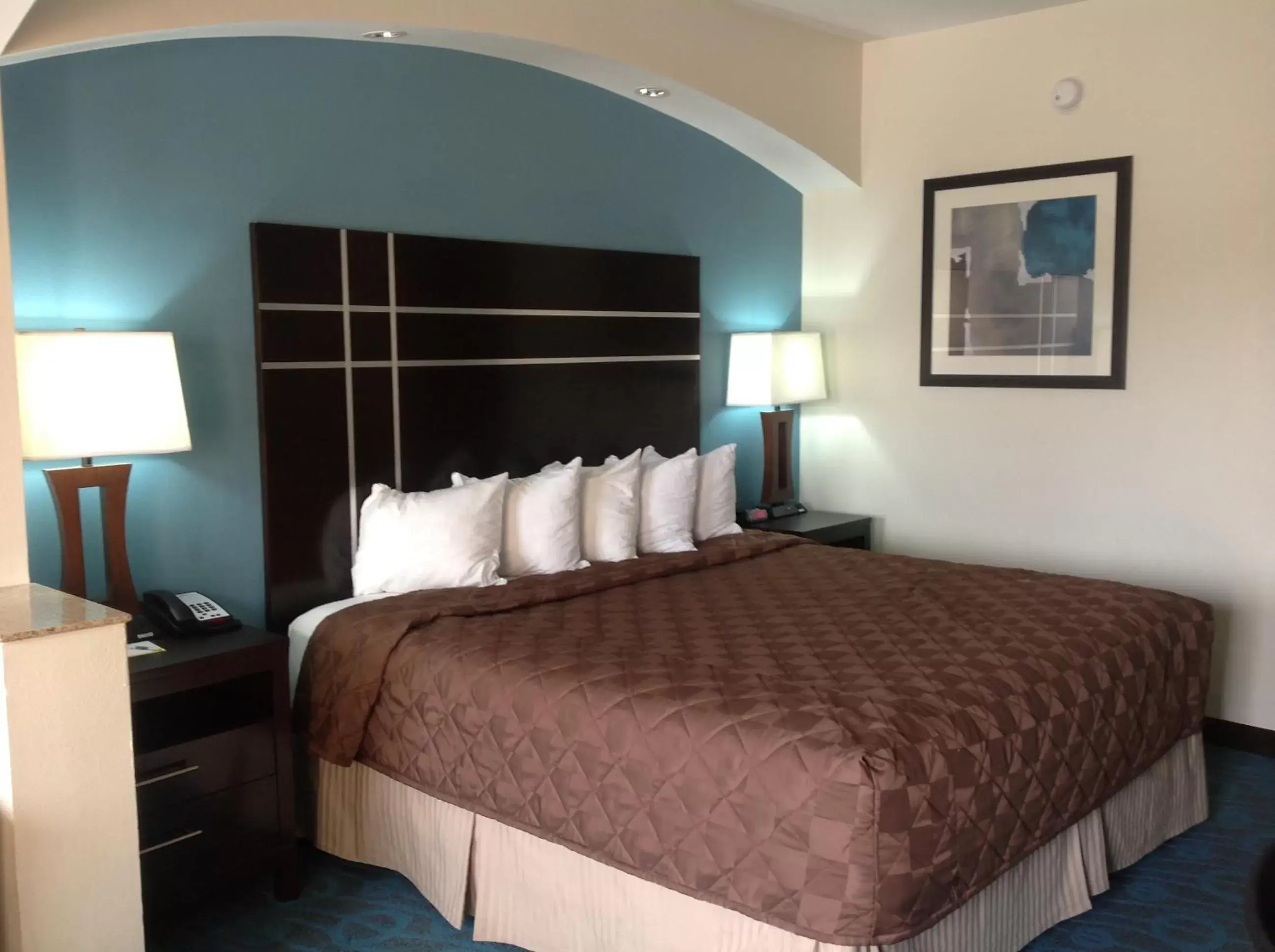 King Room with Roll-In Shower - Mobility/Hearing Accessible - Non-Smoking in Days Inn by Wyndham Humble/Houston Intercontinental Airport King Room with Roll-In Shower - Mobility/Hearing Accessible - Non-Smoking in Days Inn by Wyndham Humble/Houston Intercontinental Airport