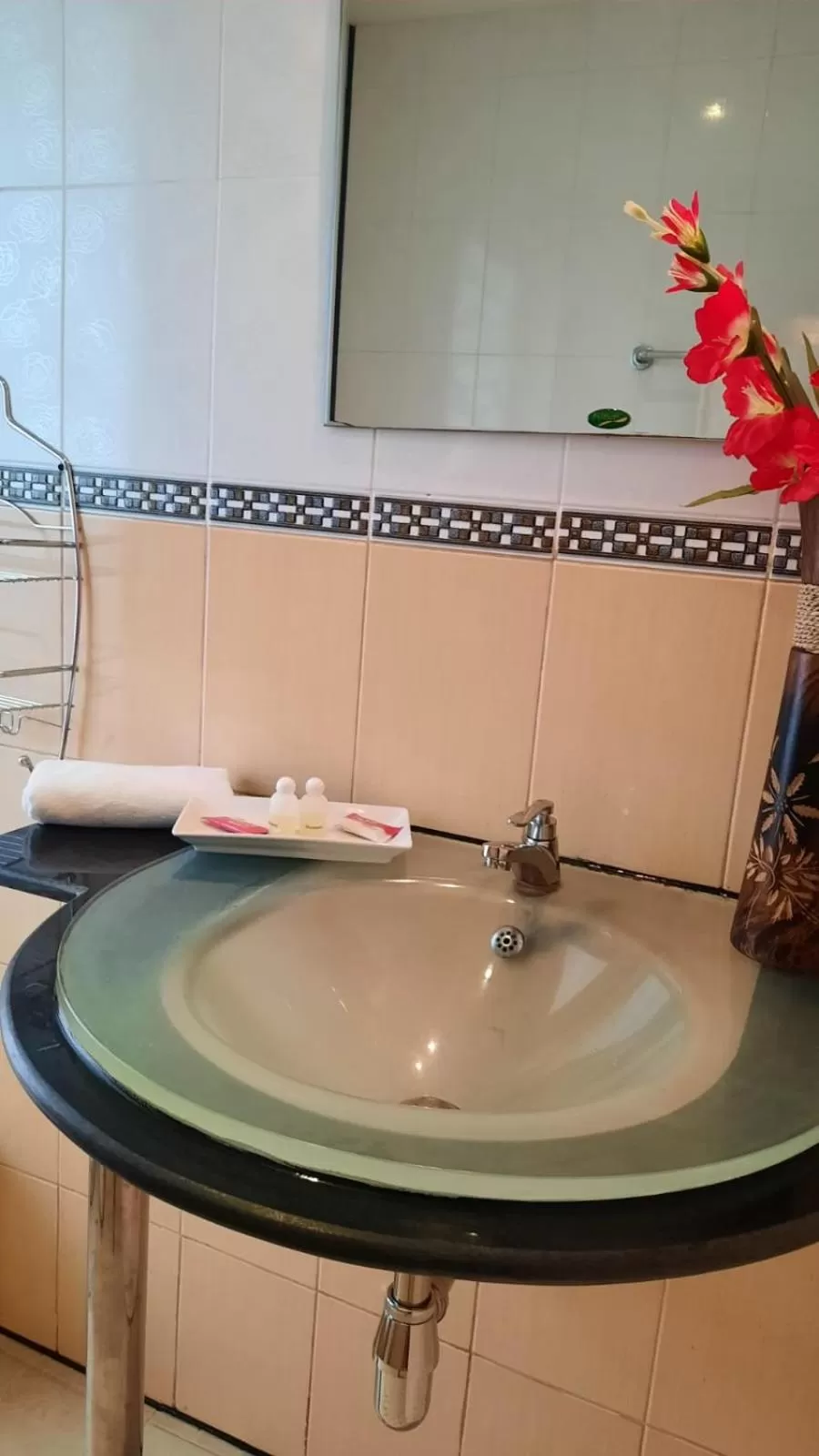 Bathroom in Swiss Food Restaurant and room for rent