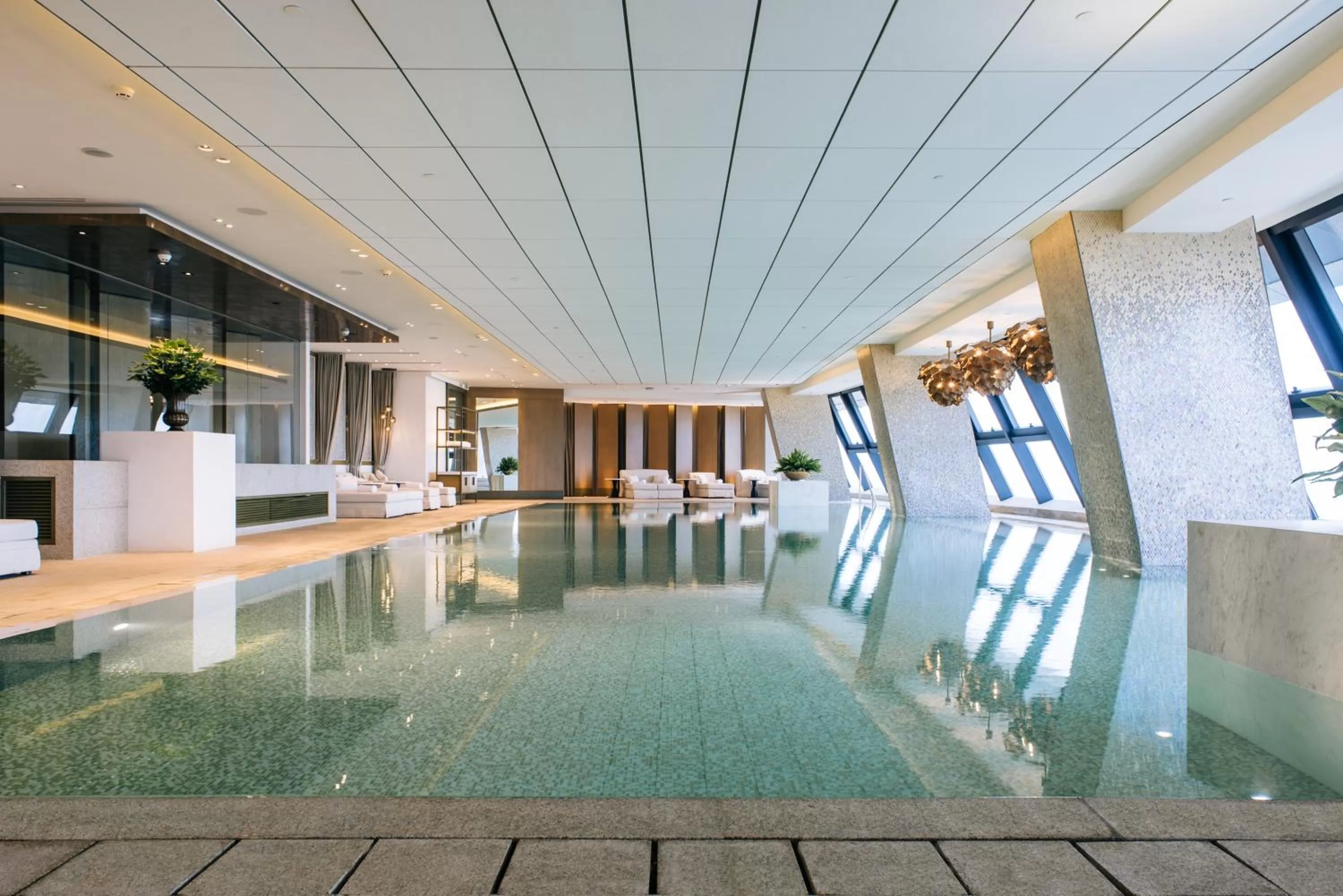 Swimming pool in Rosewood Phnom Penh