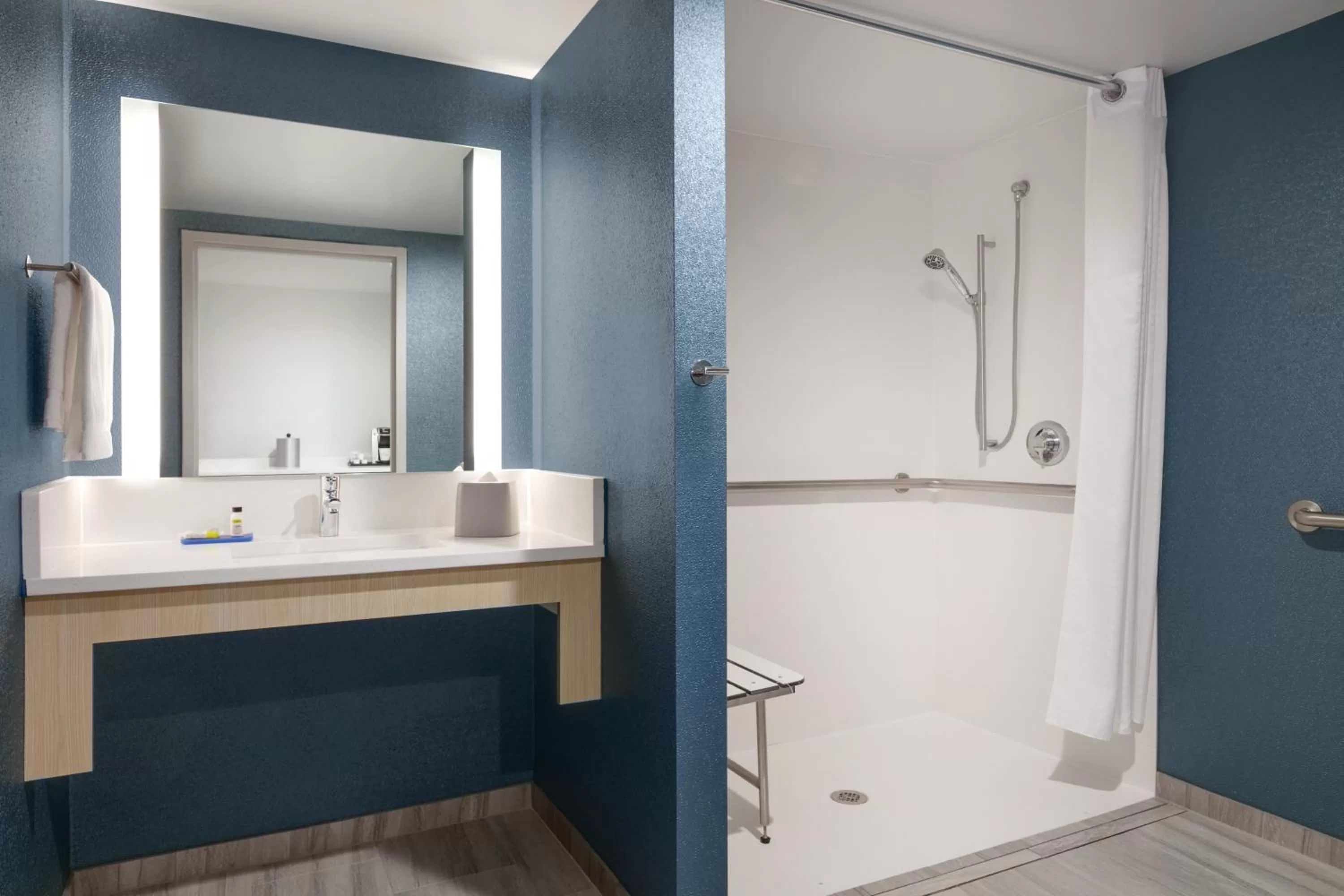 Bathroom in Holiday Inn Express Hotel & Suites Norfolk Airport by IHG