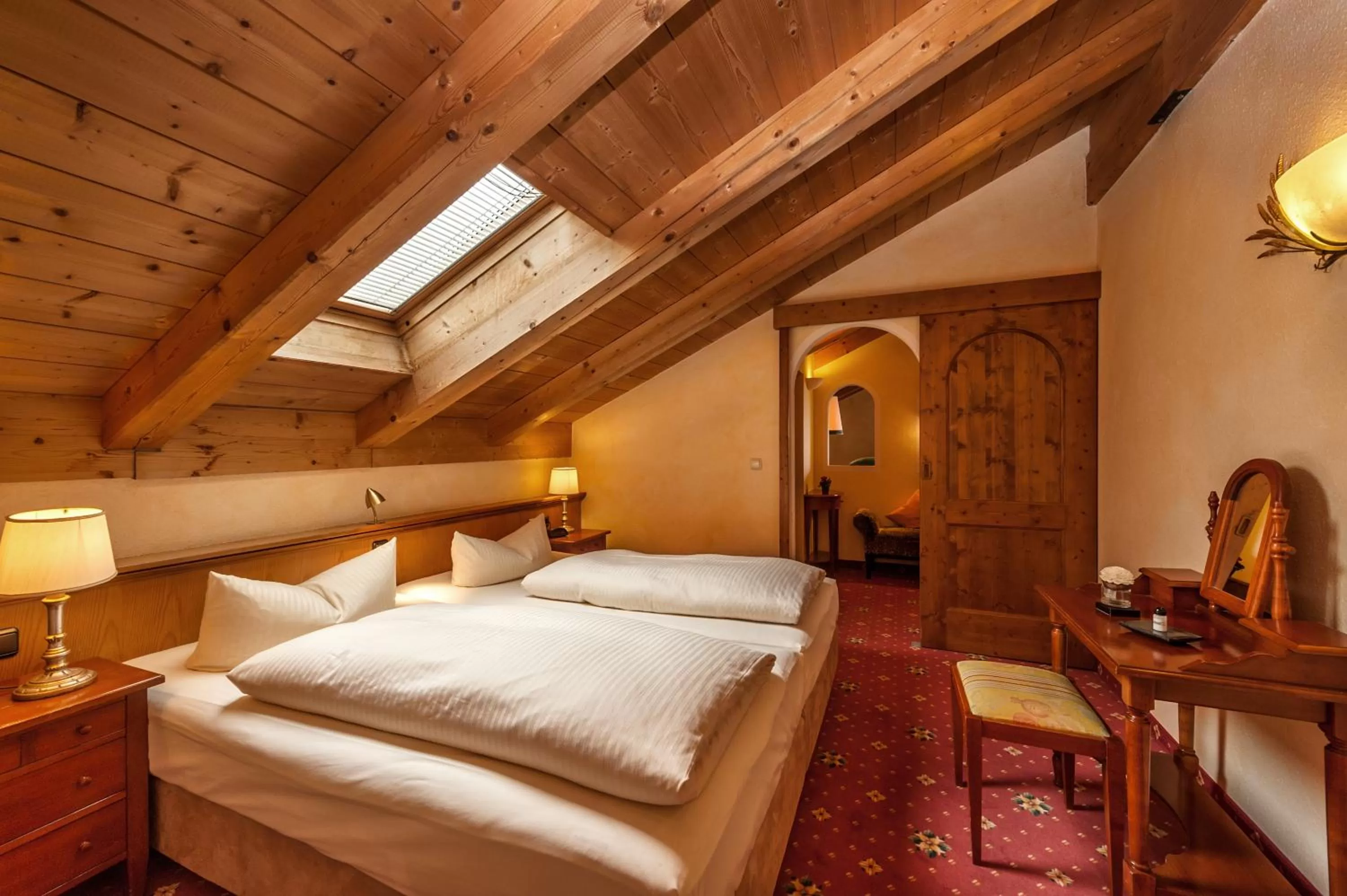 Bed in Parkhotel am Soier See