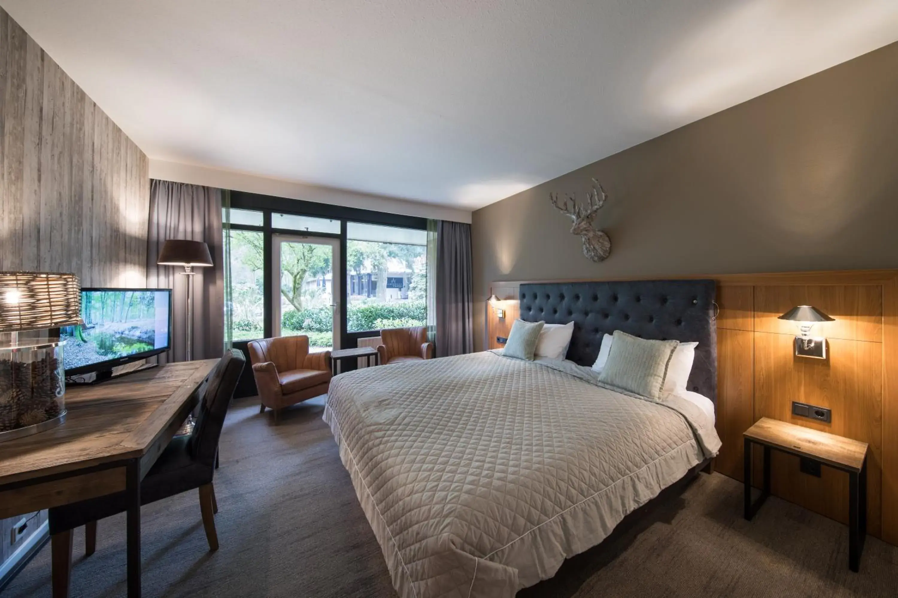 Deluxe Double Room in Bilderberg Hotel 't Speulderbos Deluxe Double Room in Bilderberg Hotel 't Speulderbos