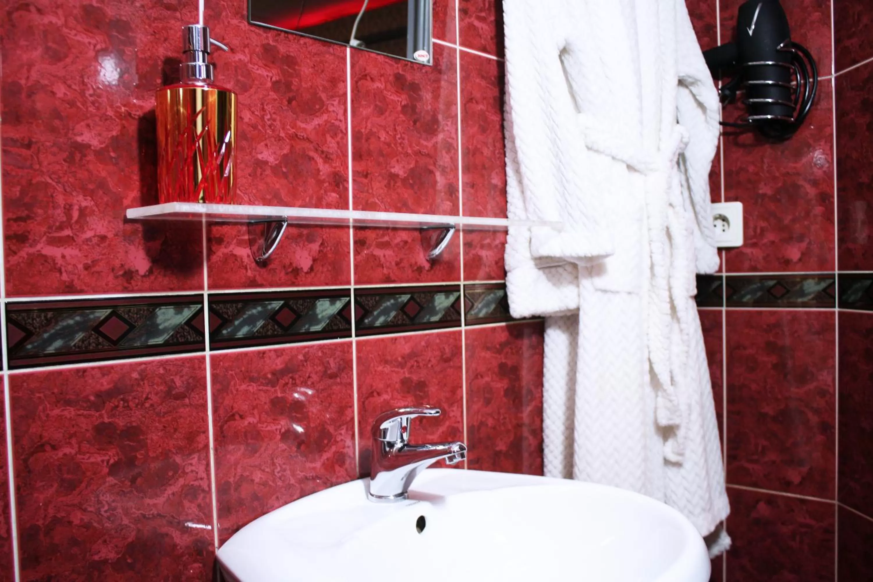 Bathroom in MAMBA HOTEL - готель в укритті