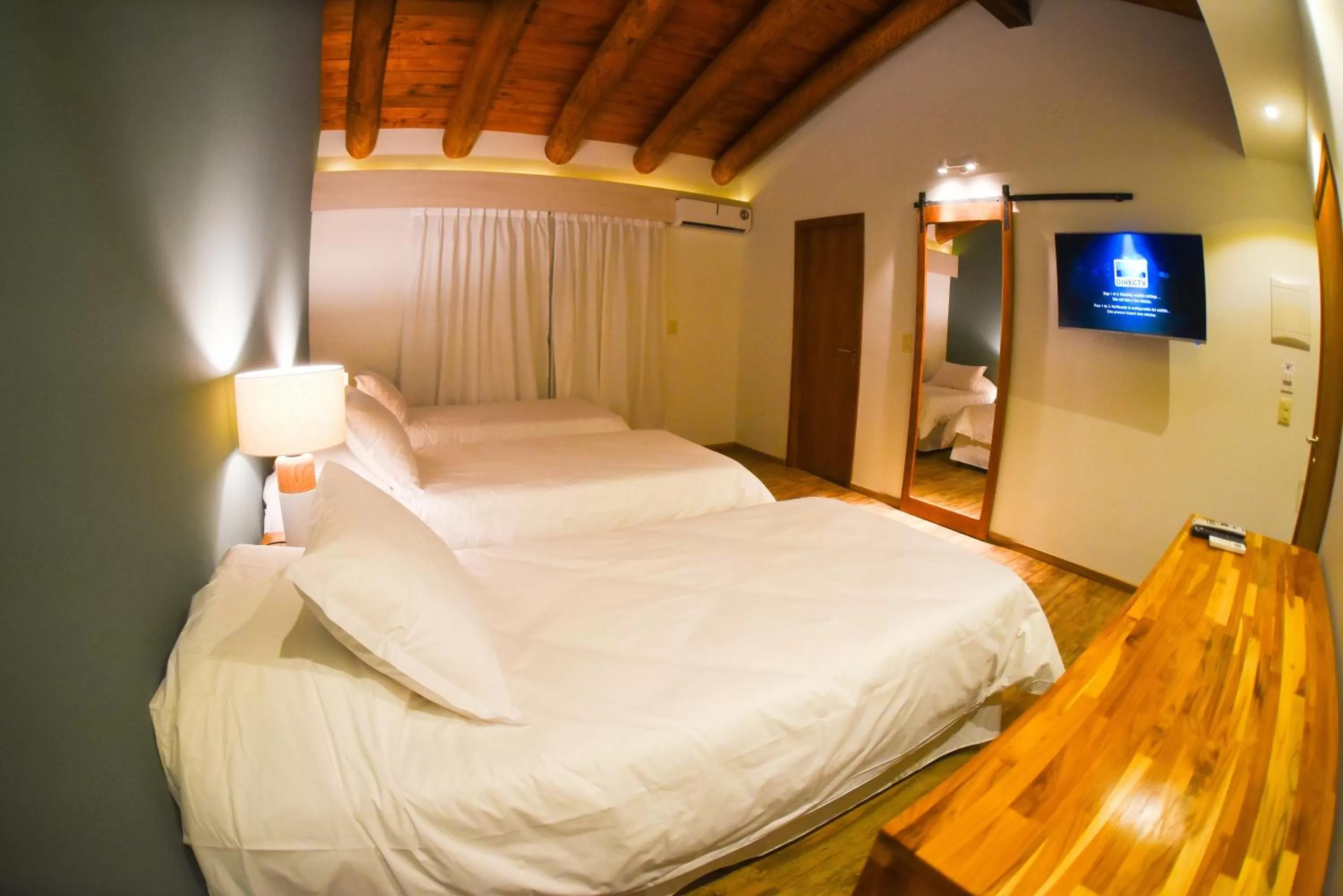 Bedroom, Bed in Hostería La Bordona