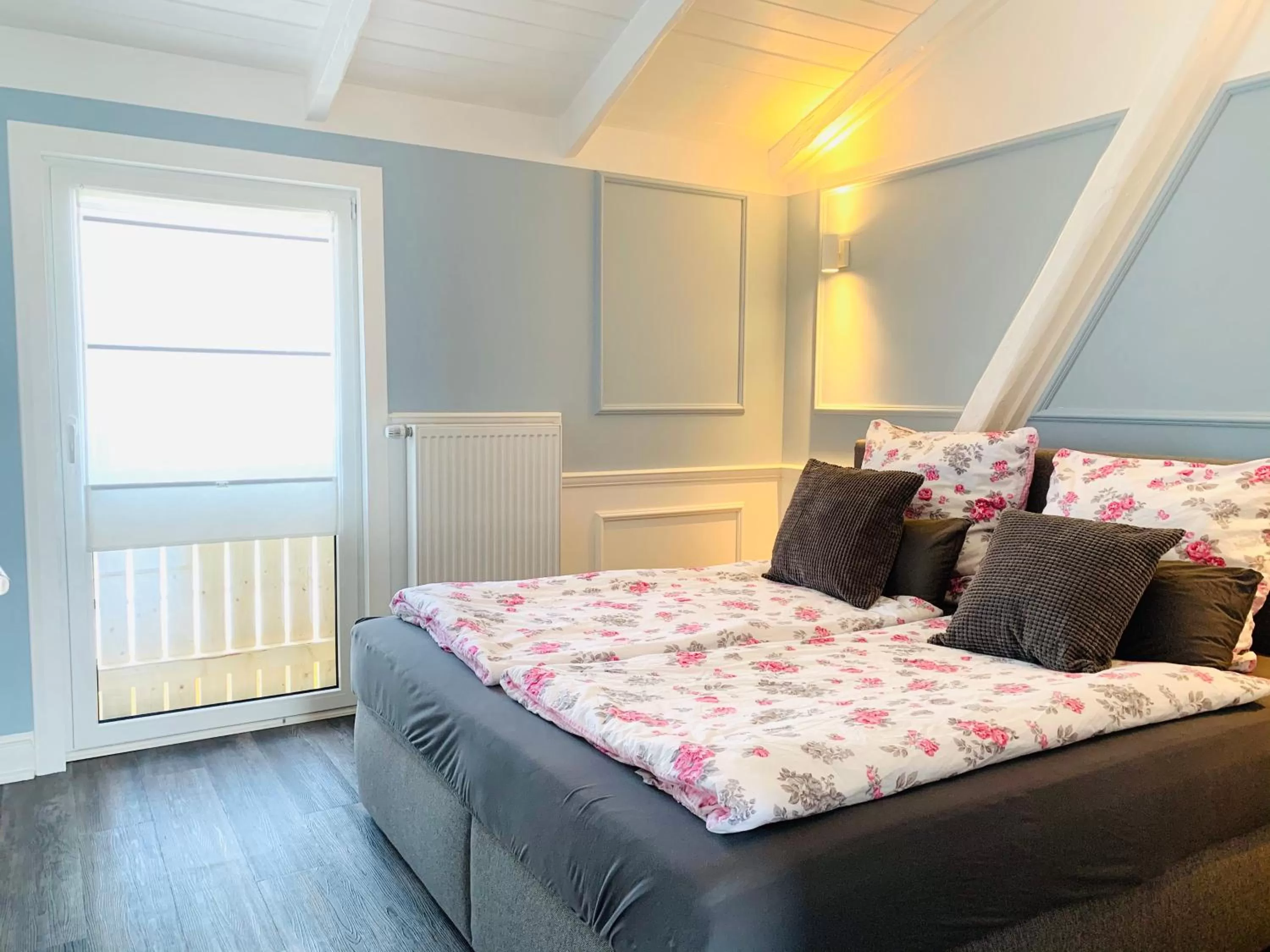 Bed in Rosenhof-Lodge