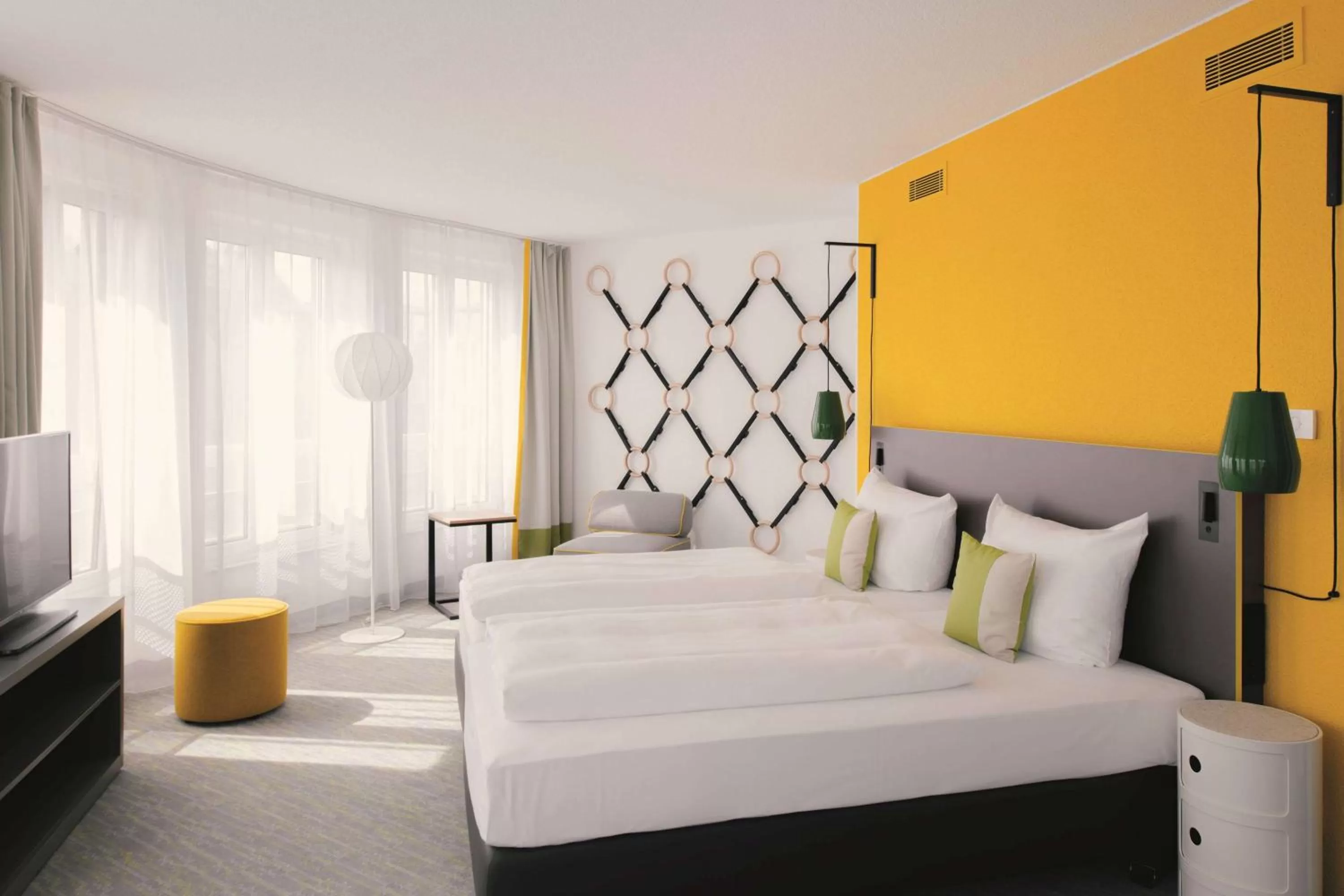 Bed in Vienna House Easy by Wyndham Leipzig