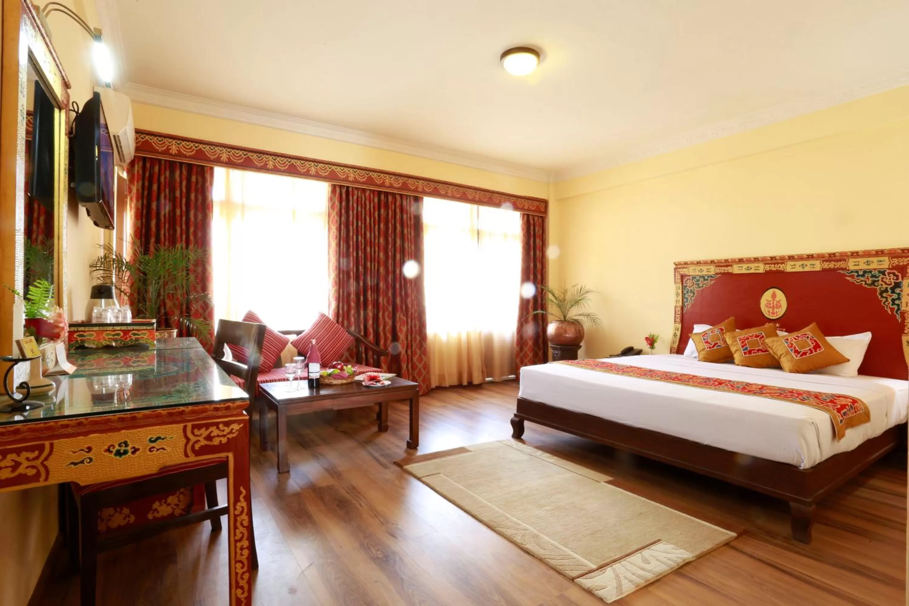 Photo of the whole room, Bed in Hotel Manang - Thamel, Kathmandu