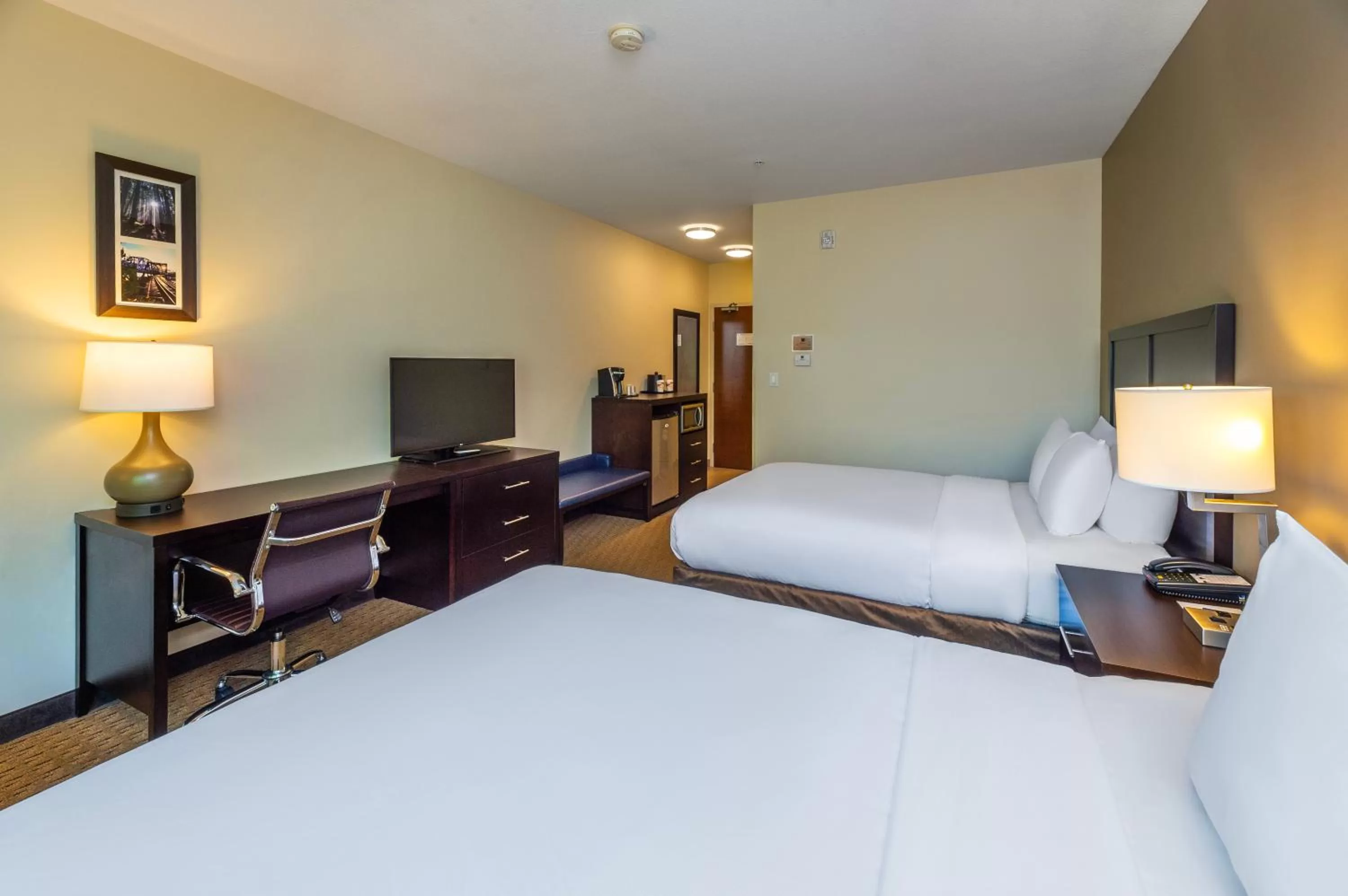 Bed in Comfort Inn & Suites