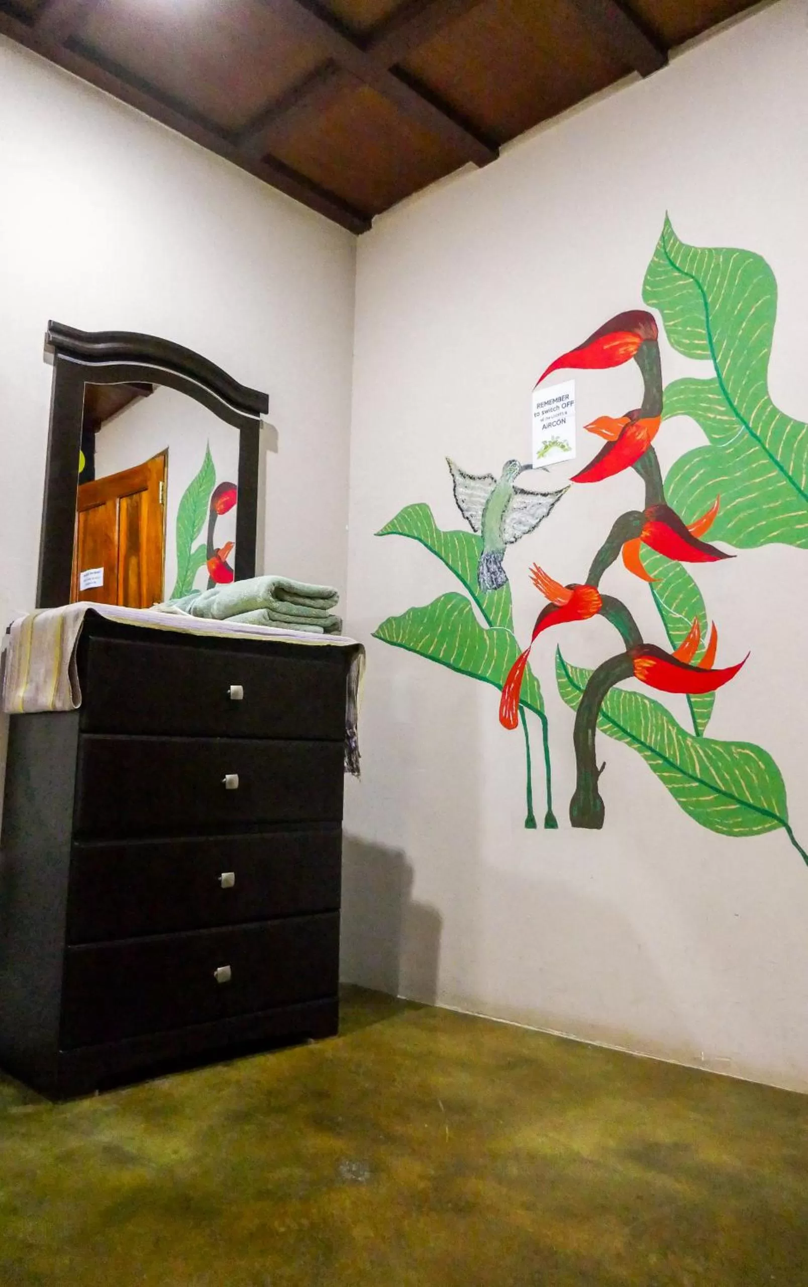 Decorative detail, Bed in Nuestra Casa