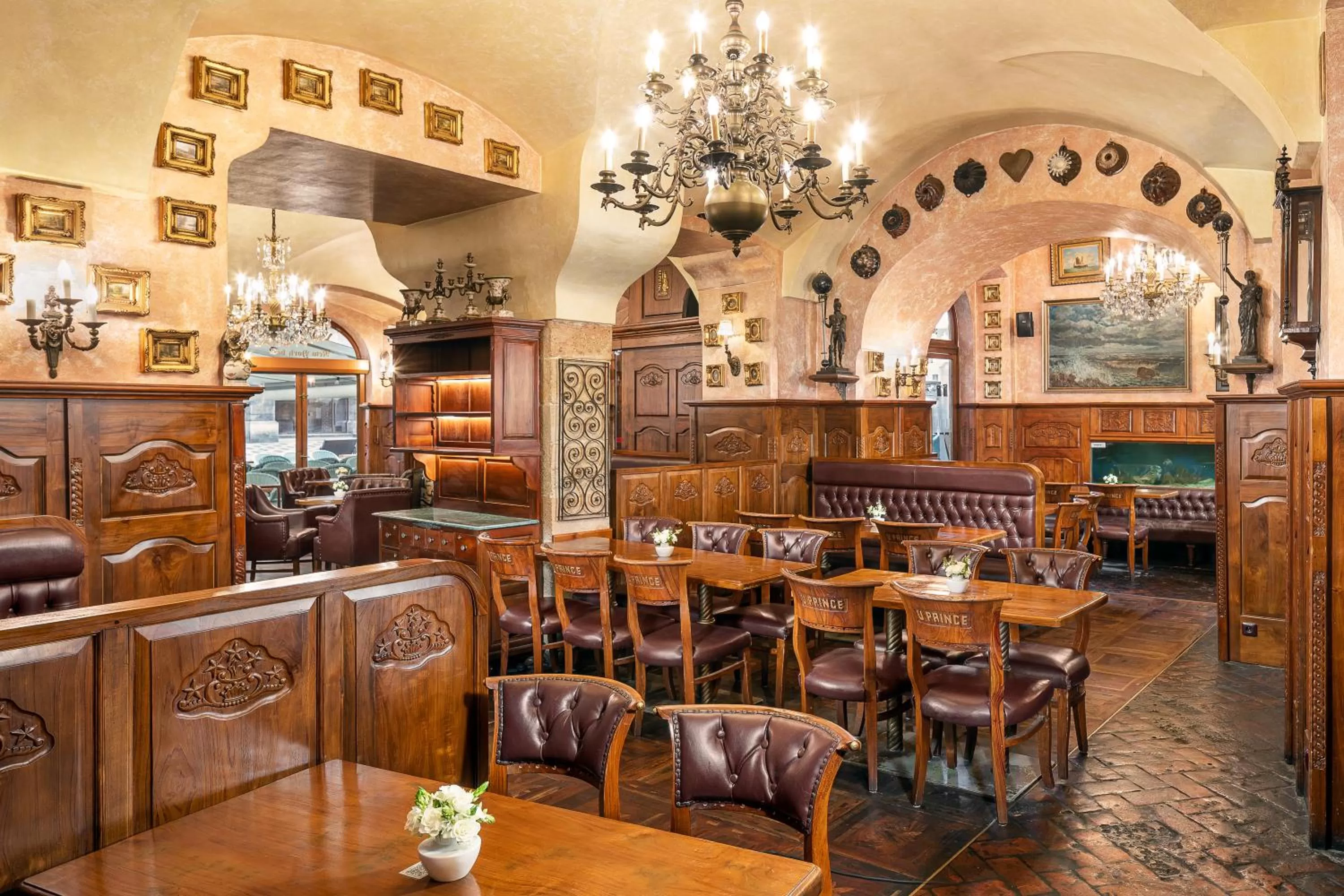 Restaurant/places to eat in Hotel U Prince Prague by BHG