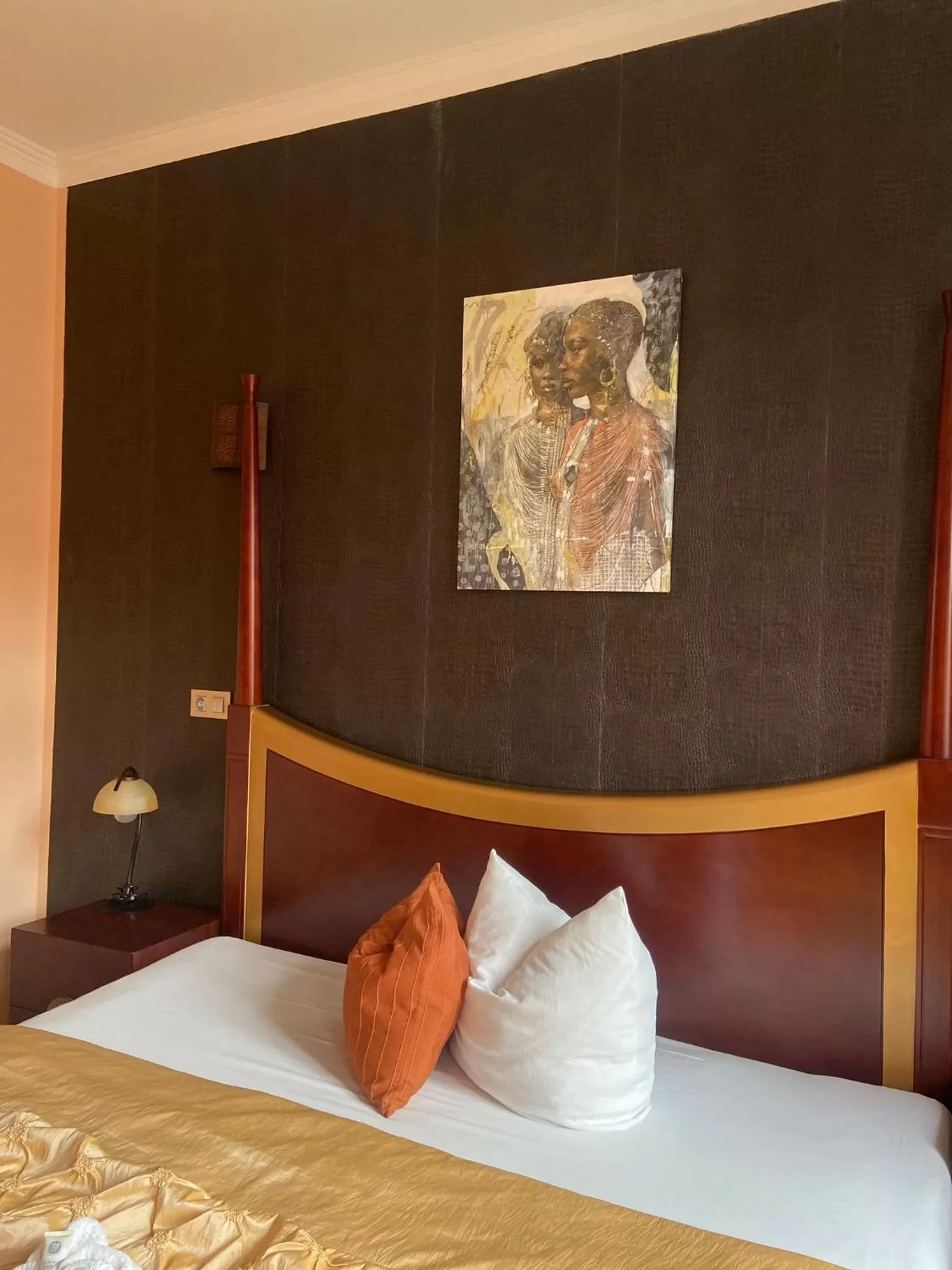 Bed in Wellness Hotel Beethoven